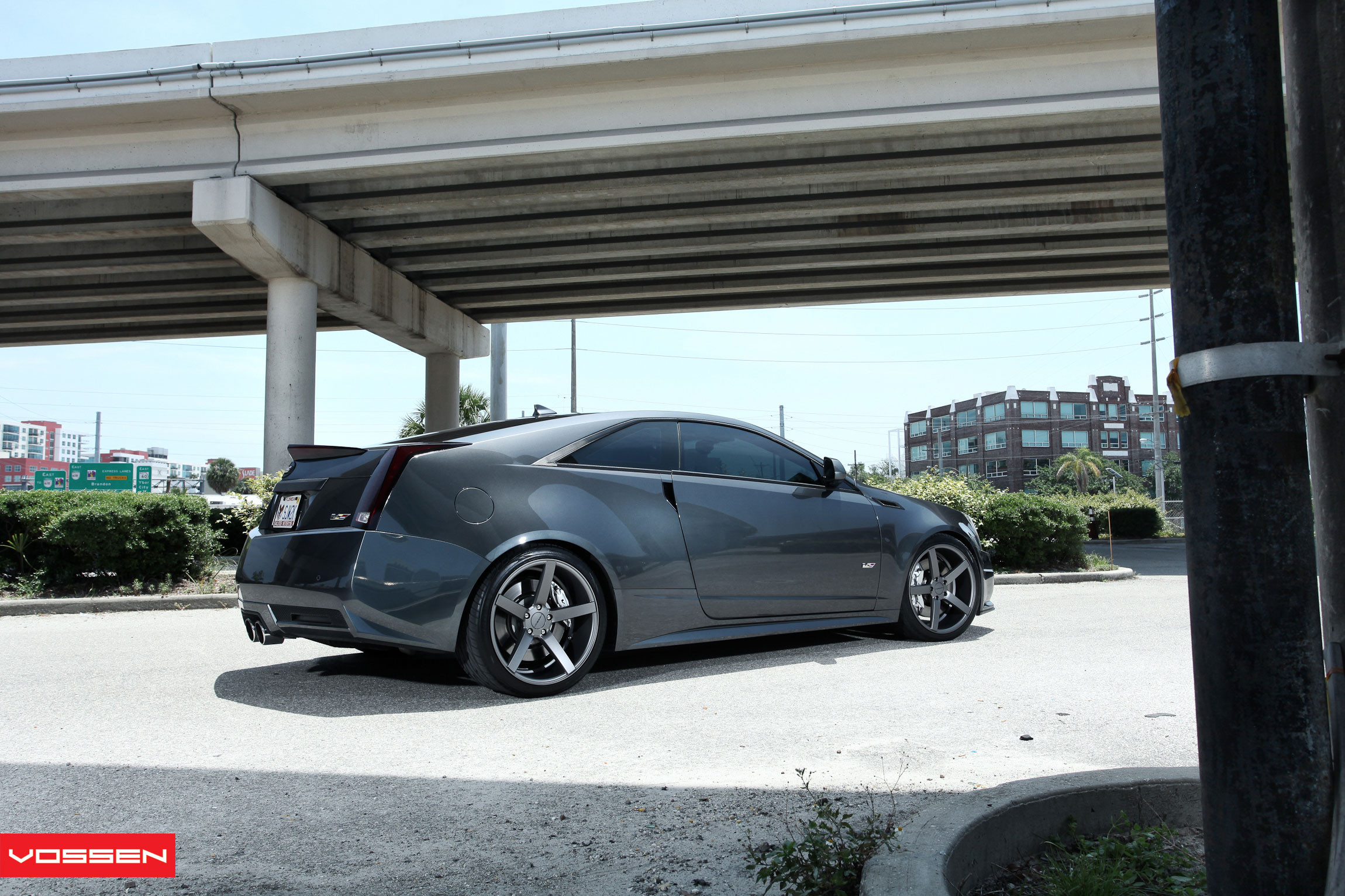 Custom Vossen CV3R Rims on Cadillac CTS - Photo by Vossen