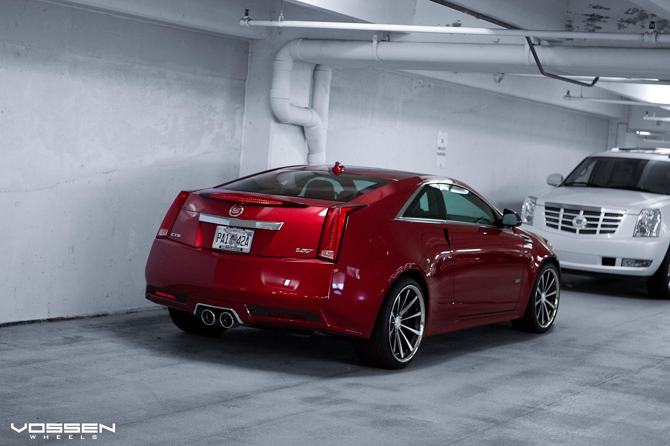 Cadillac CTS 2008 Red