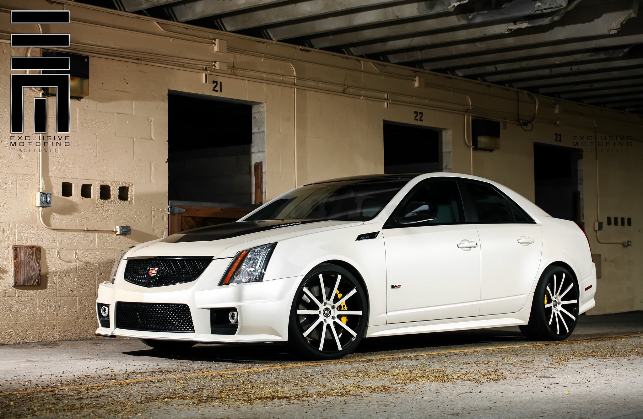 CTS-V on Custom Painted Rims - Photo by Exclusive Motoring