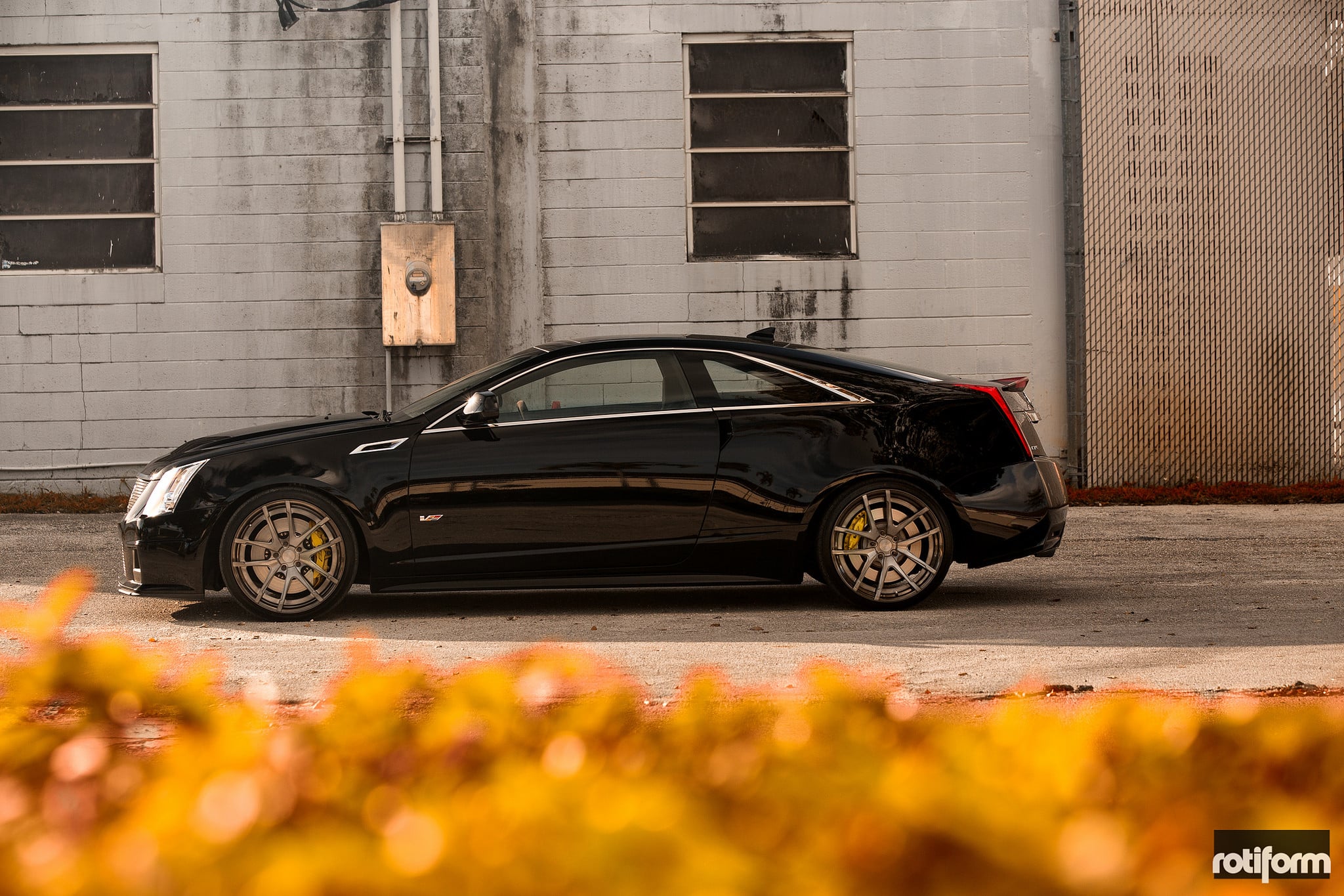 Cadillac CTS-V Coupe on Rotiform Forged Rims - Photo by Rotiform