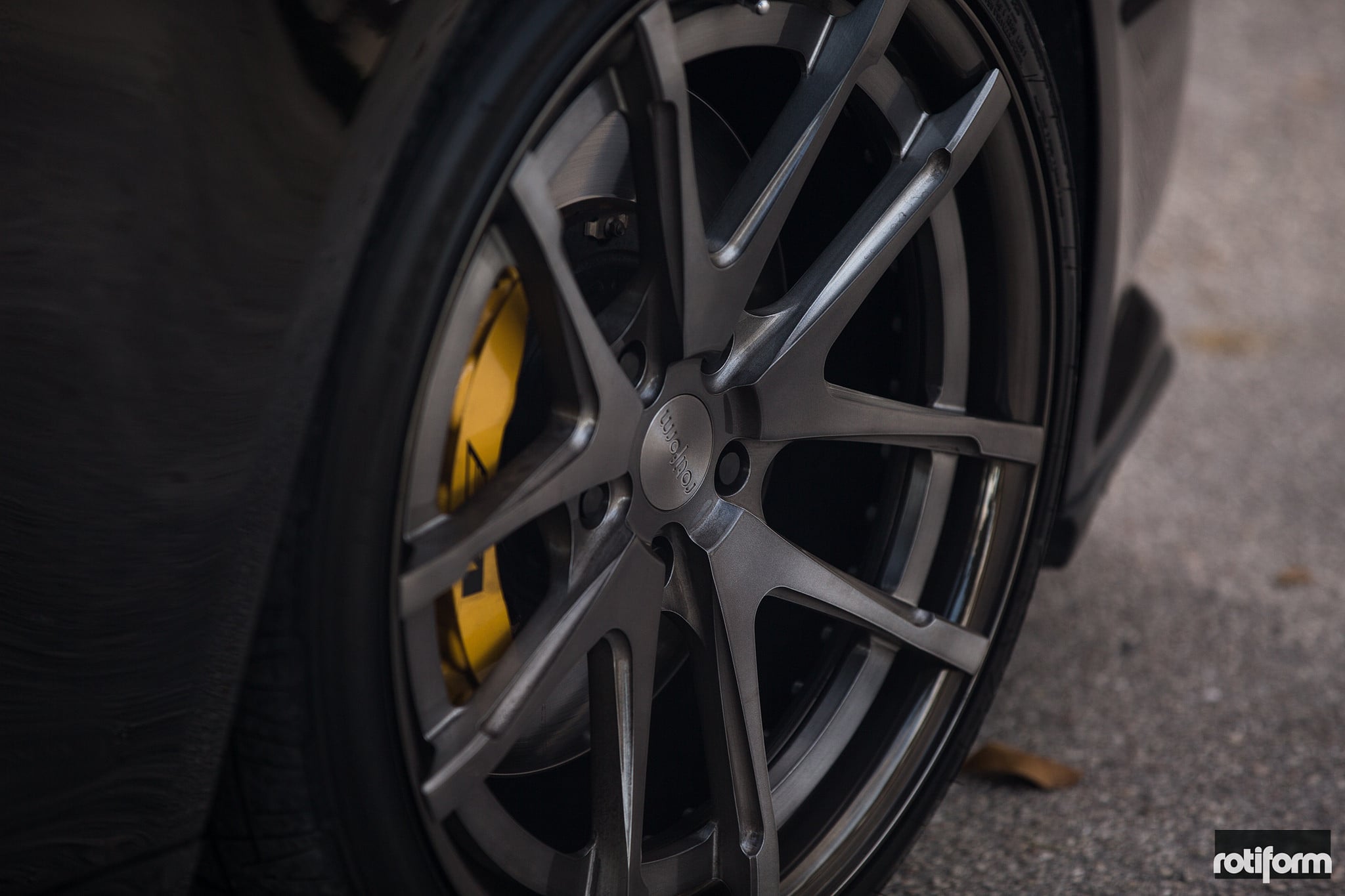 Graphite Rotiform Rims - Photo by Rotiform