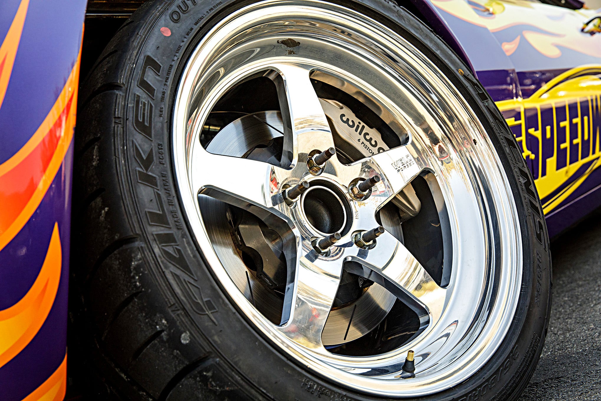 Wilwood Brakes on Custom Painted Chevy Camaro  - Photo by Robert McGaffin