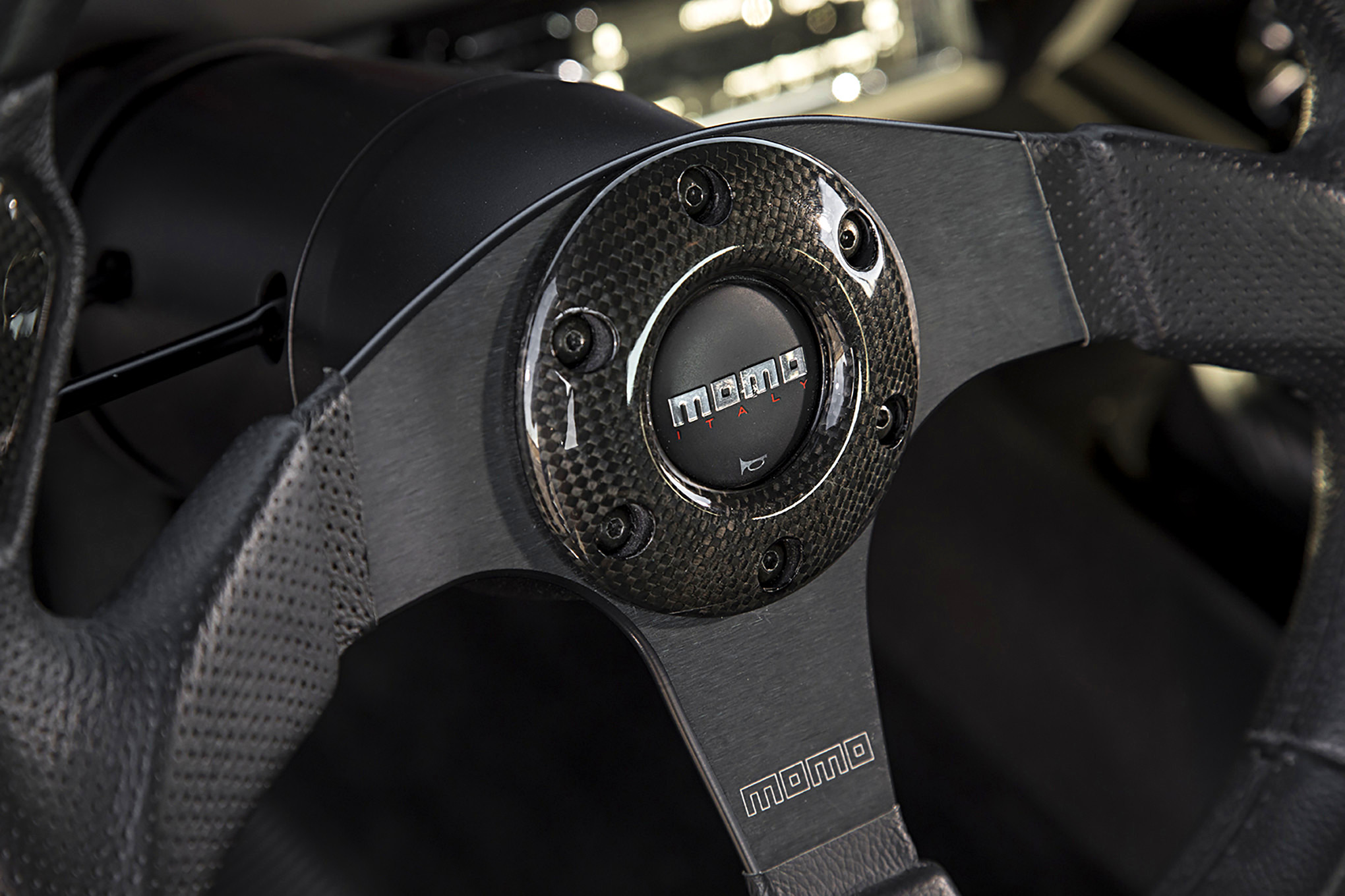 Red Chevy Camaro SS with Momo Steering Wheel - Photo by Stephen Kim