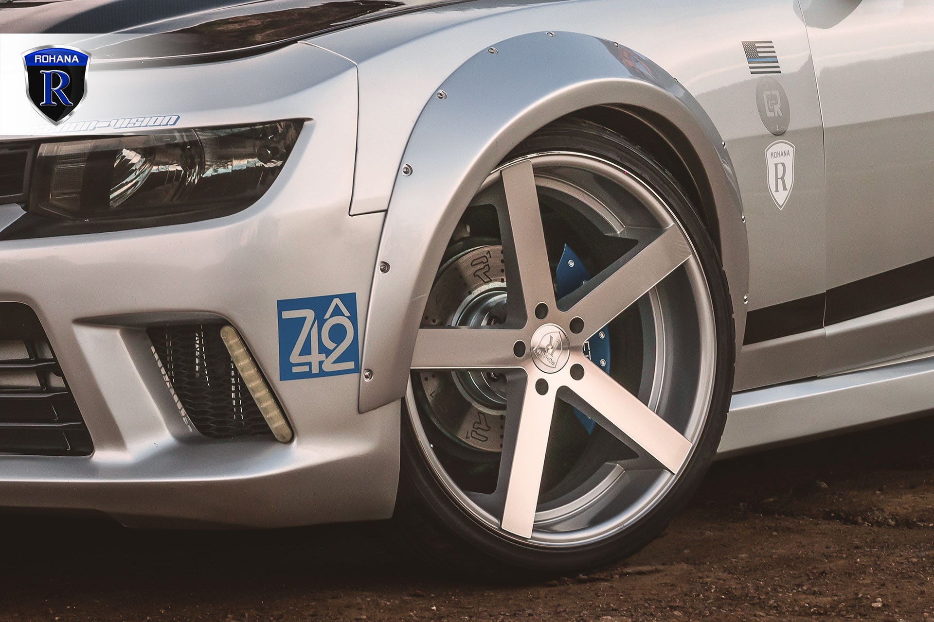Chevy Camaro Sport Fender Flares - Photo by Rohana Wheels