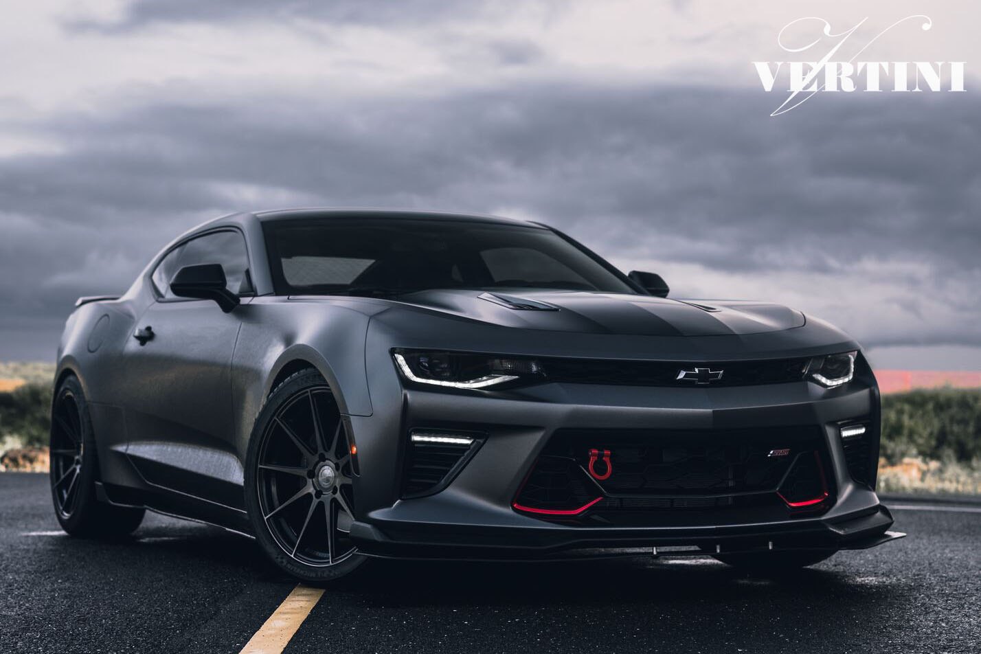 Chevrolet Camaro zl1 матовый черный