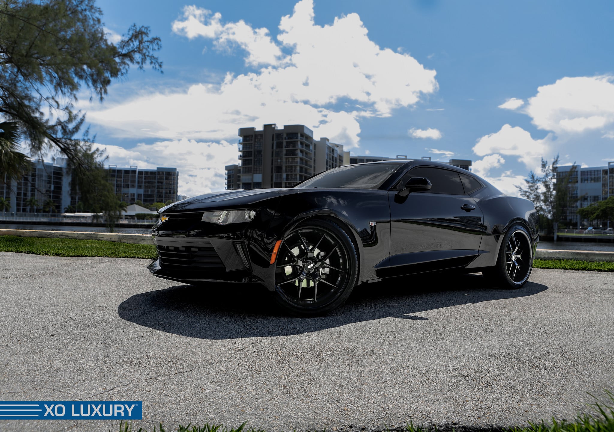 6 Gen Camaro on Black XO Luxury Custom Wheels - Photo by XO Luxury