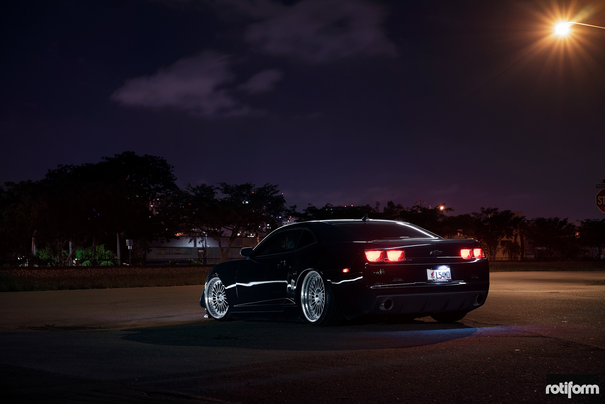 Slammed Chevy Camaro SS - Photo by Rotiform