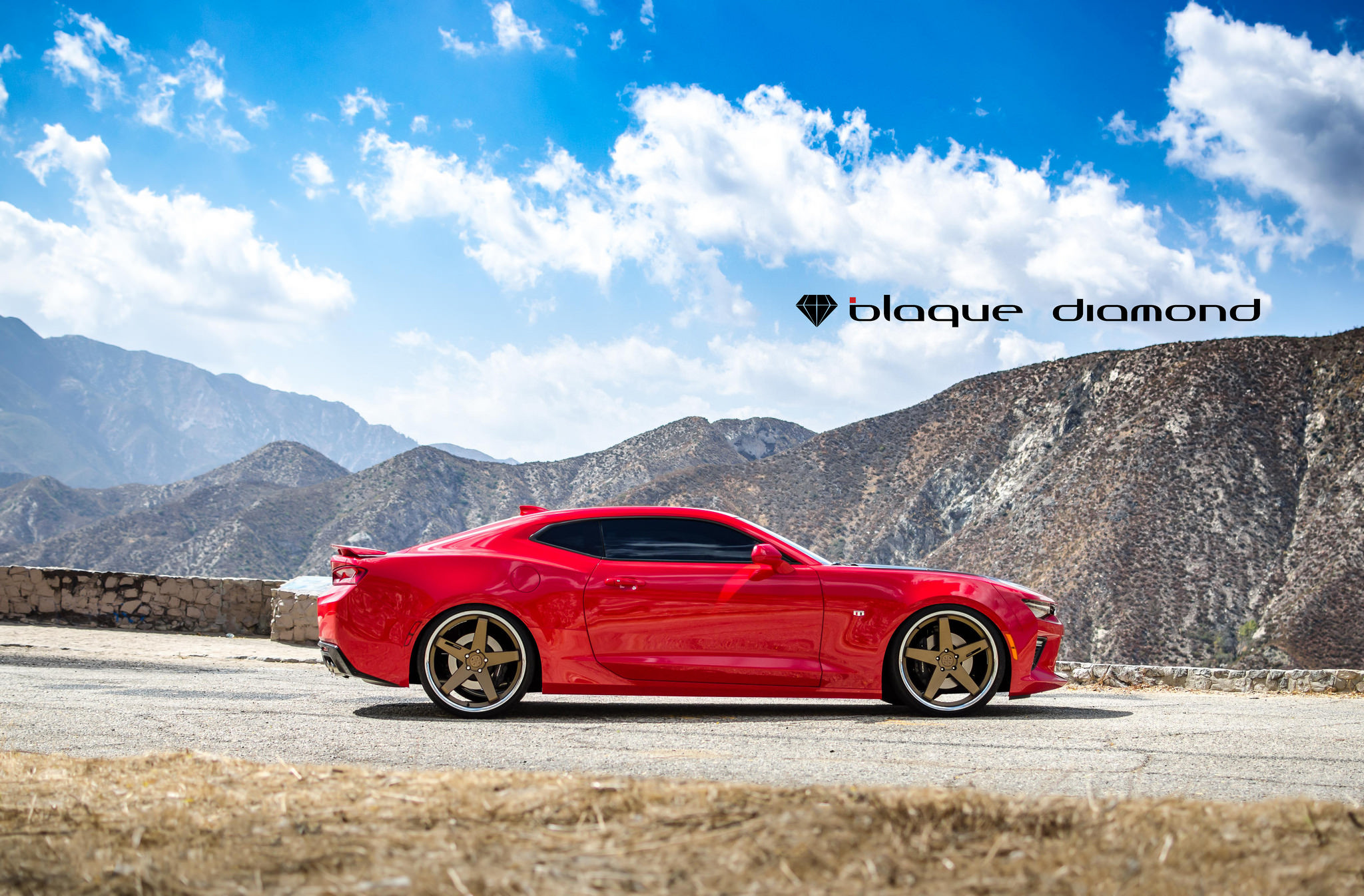 Lowered Chevy Camaro SS 6th Gen - Photo by Black Diamond