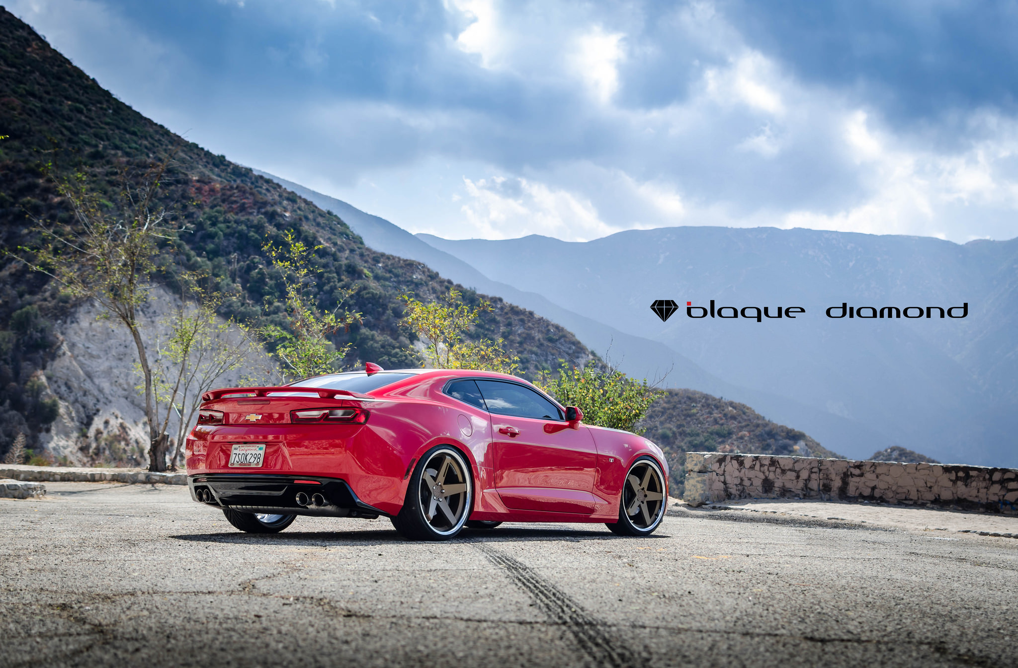 6th Gen Chevy Camaro SS on Black Diamond Custom Wheels - Photo by Black Diamond
