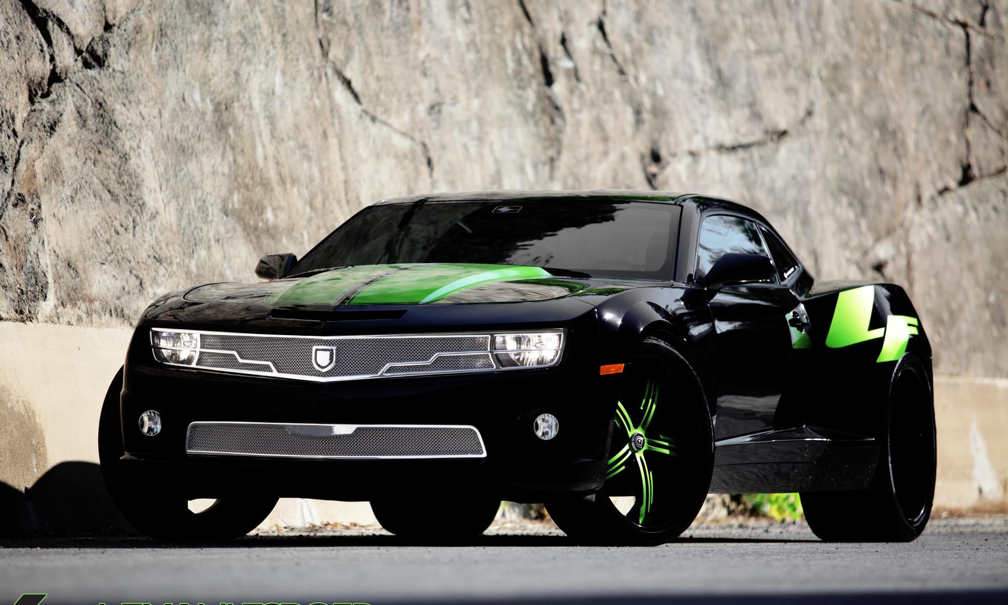 Custom Wide Body Chevy Camaro on Lexani Wheels - Photo by Lexani