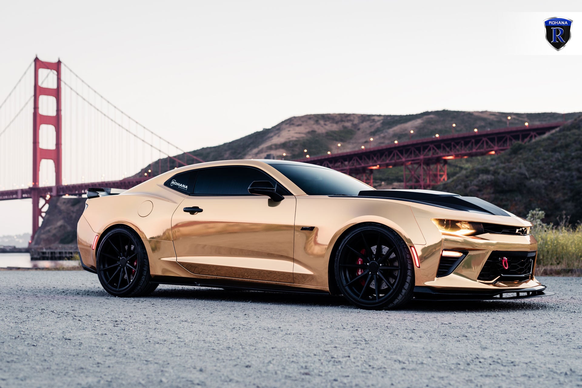 Front Bumper Spoiler on Chevy Camaro - Photo by Rohana