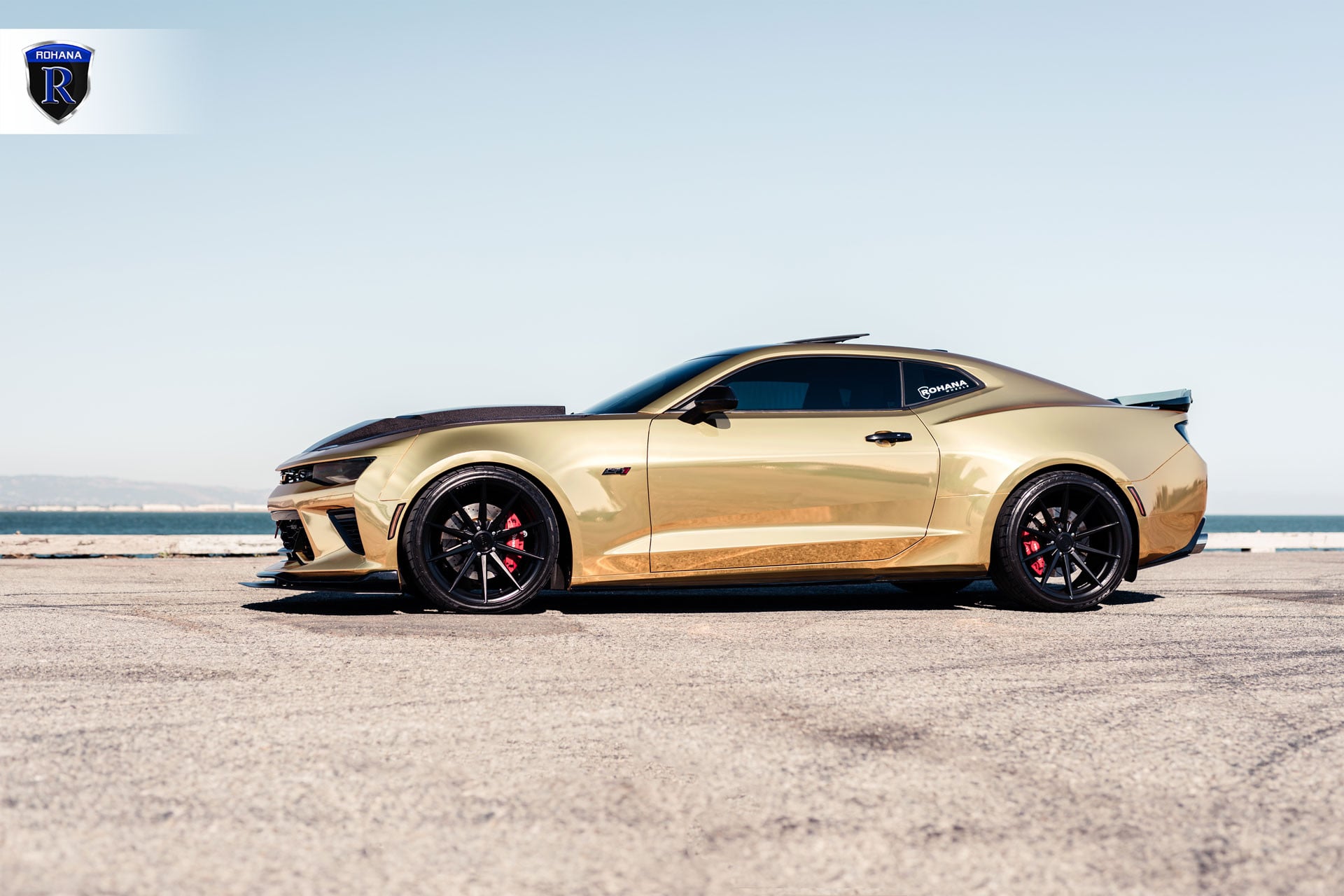 Chevy Camaro with RF1 Series Rohana Rims - Photo by Rohana