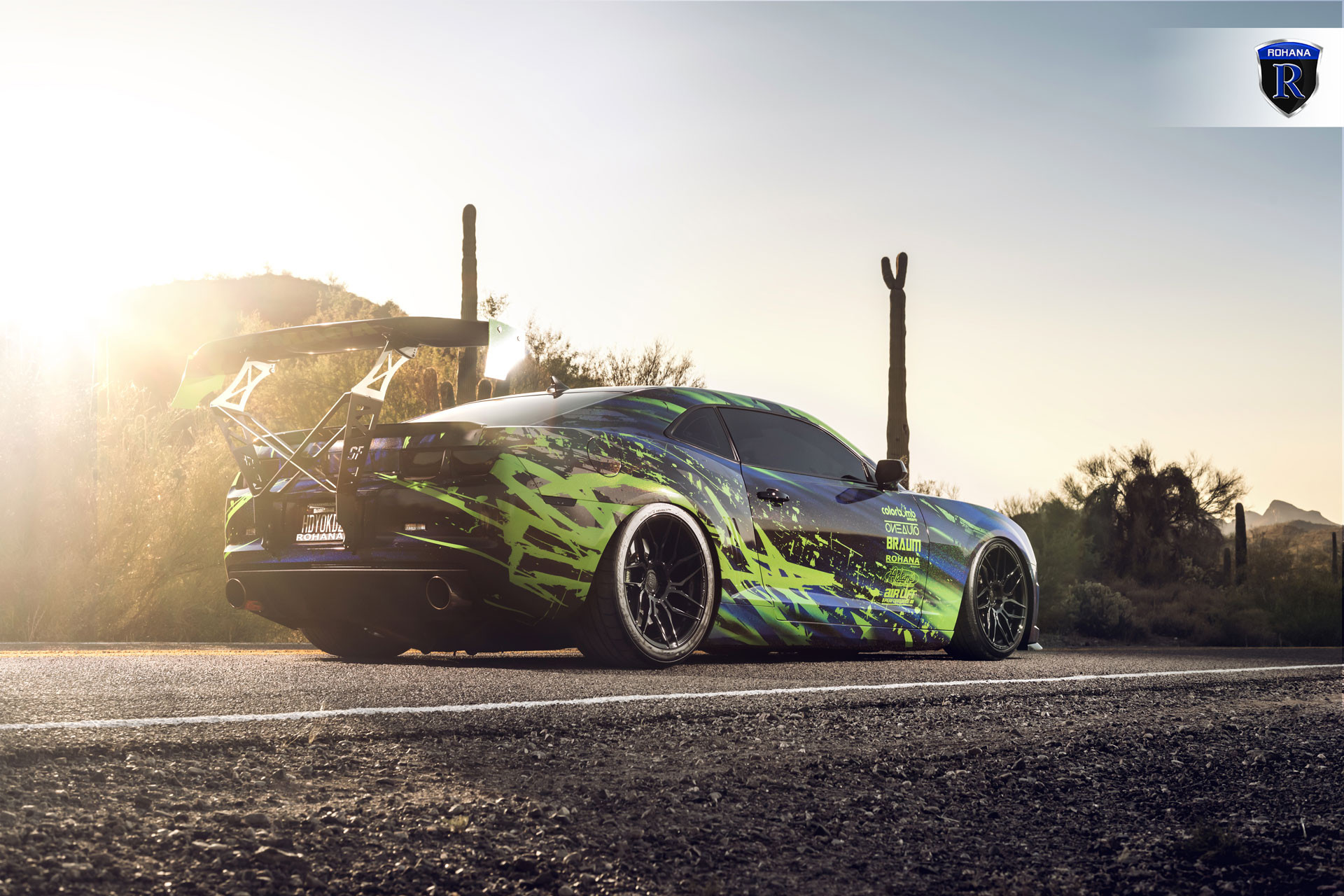 Chevy Camaro on RFX7 Series Rohana Wheels - Photo by Rohana