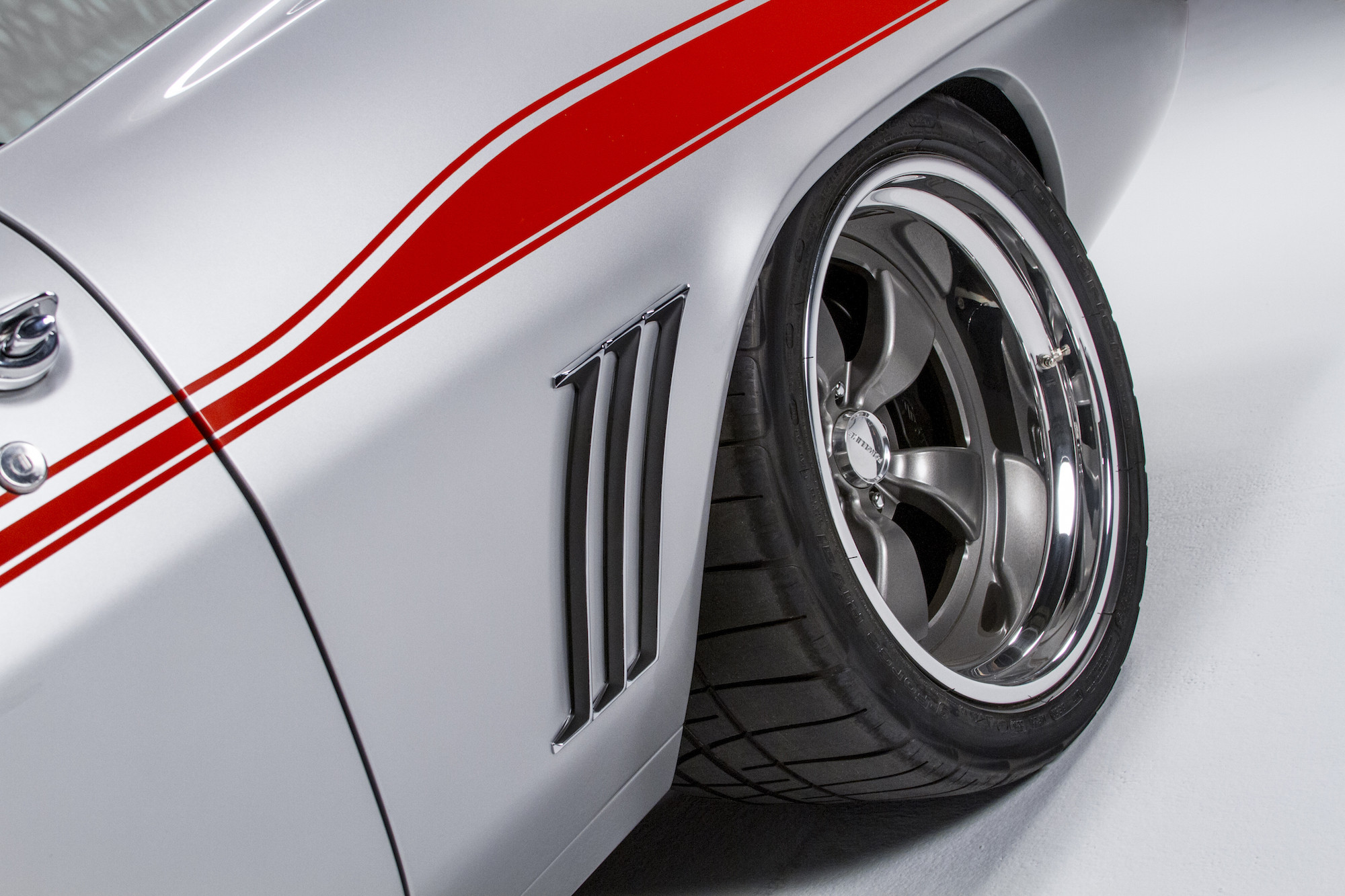 Gray Chevy Camaro Yenko SC with Chrome Forgeline Rims - Photo by Forgeline Motorsports