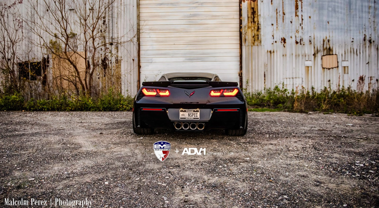 Chevy Corvette C7 Z06 Quad Exhaust - Photo by ADV1