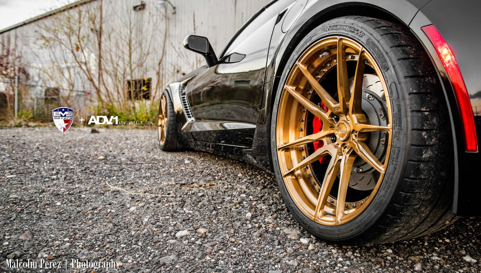 Forged Staggered ADV.1 Rims on Corvette Z06 - Photo by ADV1