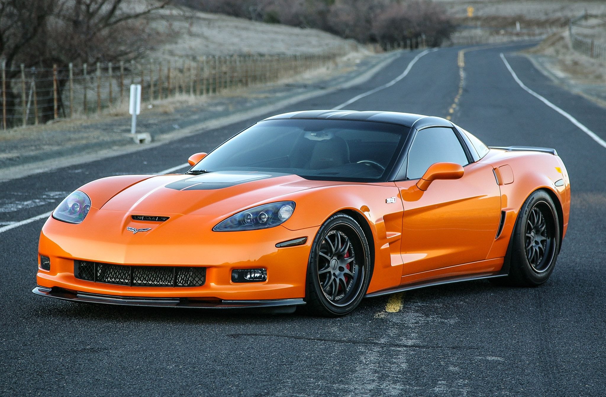 Chevrolet Corvette 2005 Orange