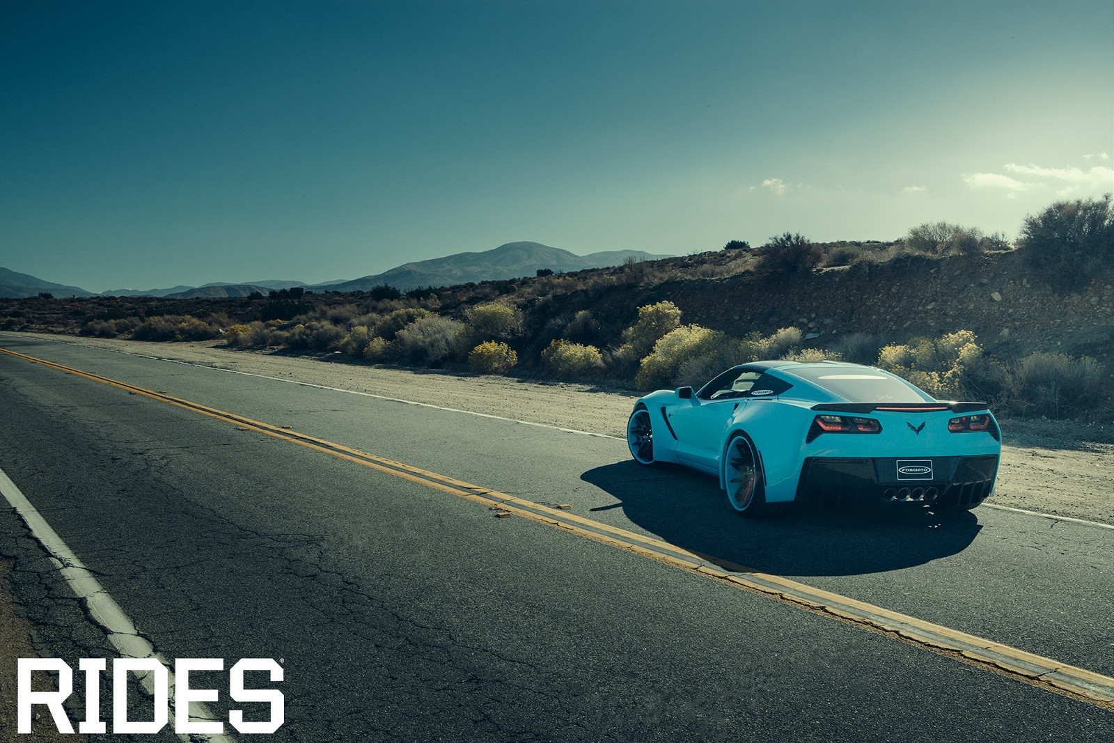 Wide Forgiato Rims On Chevy Corvette - Photo by Forgiato
