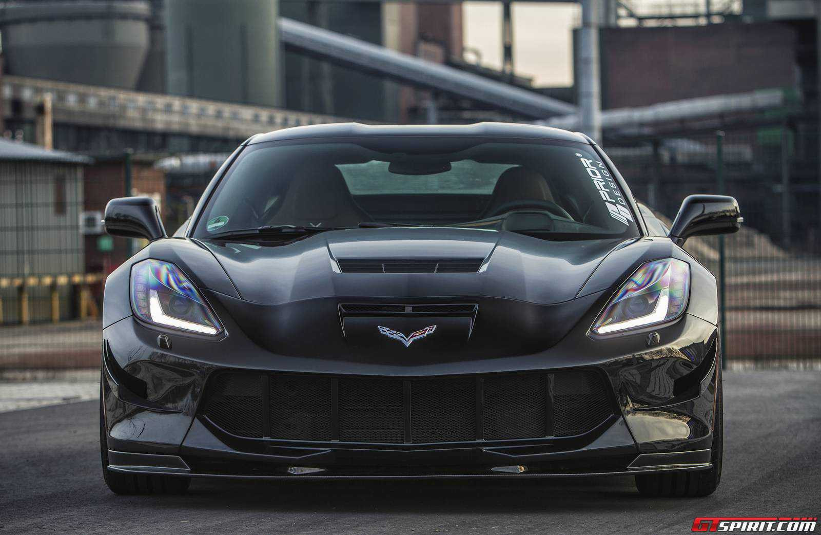 Chevy Corvette L-Shape LED Running Lights - Photo by Prior Design
