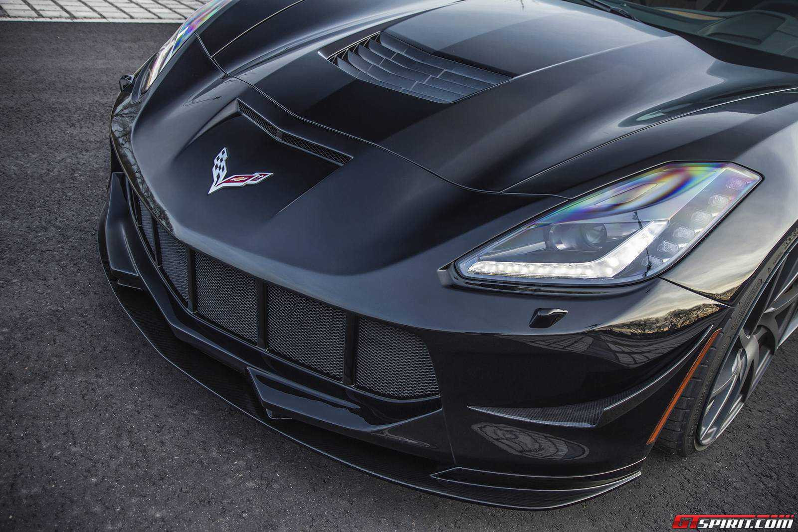 Chevy Corvette C7 With Prior Design Bumper - Photo by Prior Design