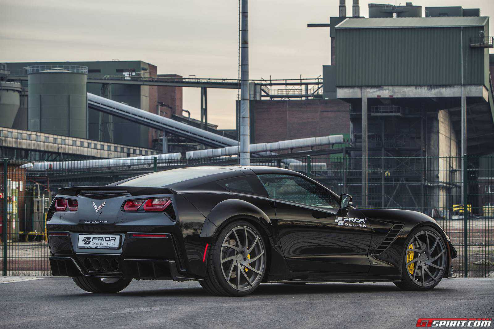 Prior Design Black Chevy Corvette C7 - Photo by Prior Design