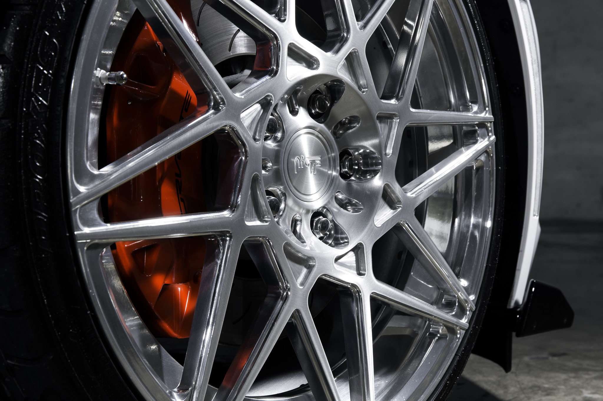 Niche Alpine Forged Custom Wheels on Chevy Corvette - Photo by Niche
