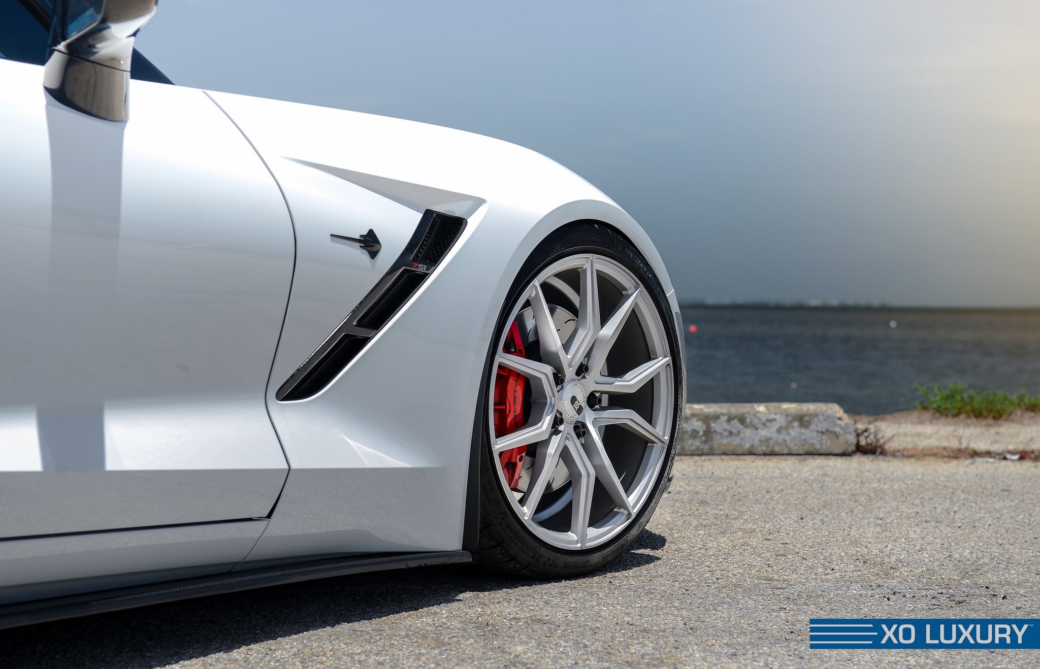 Chevy Corvette C7 Front Fender Vents - Photo by XO Luxury