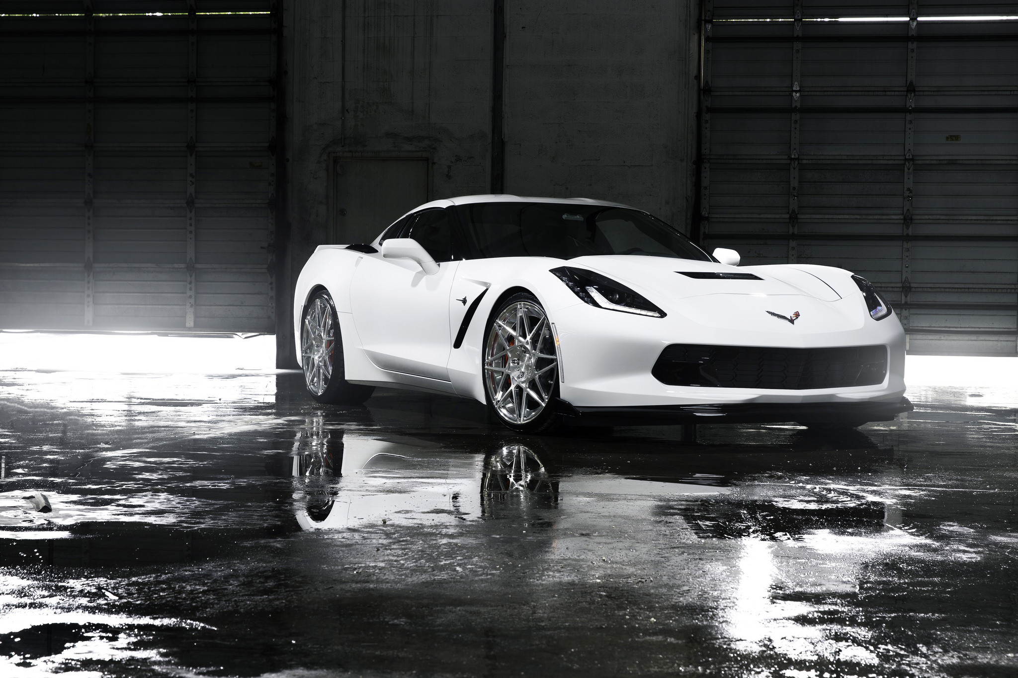 Niche Alpine Premium Wheels on Chevy Corvette C7 - Photo by Niche