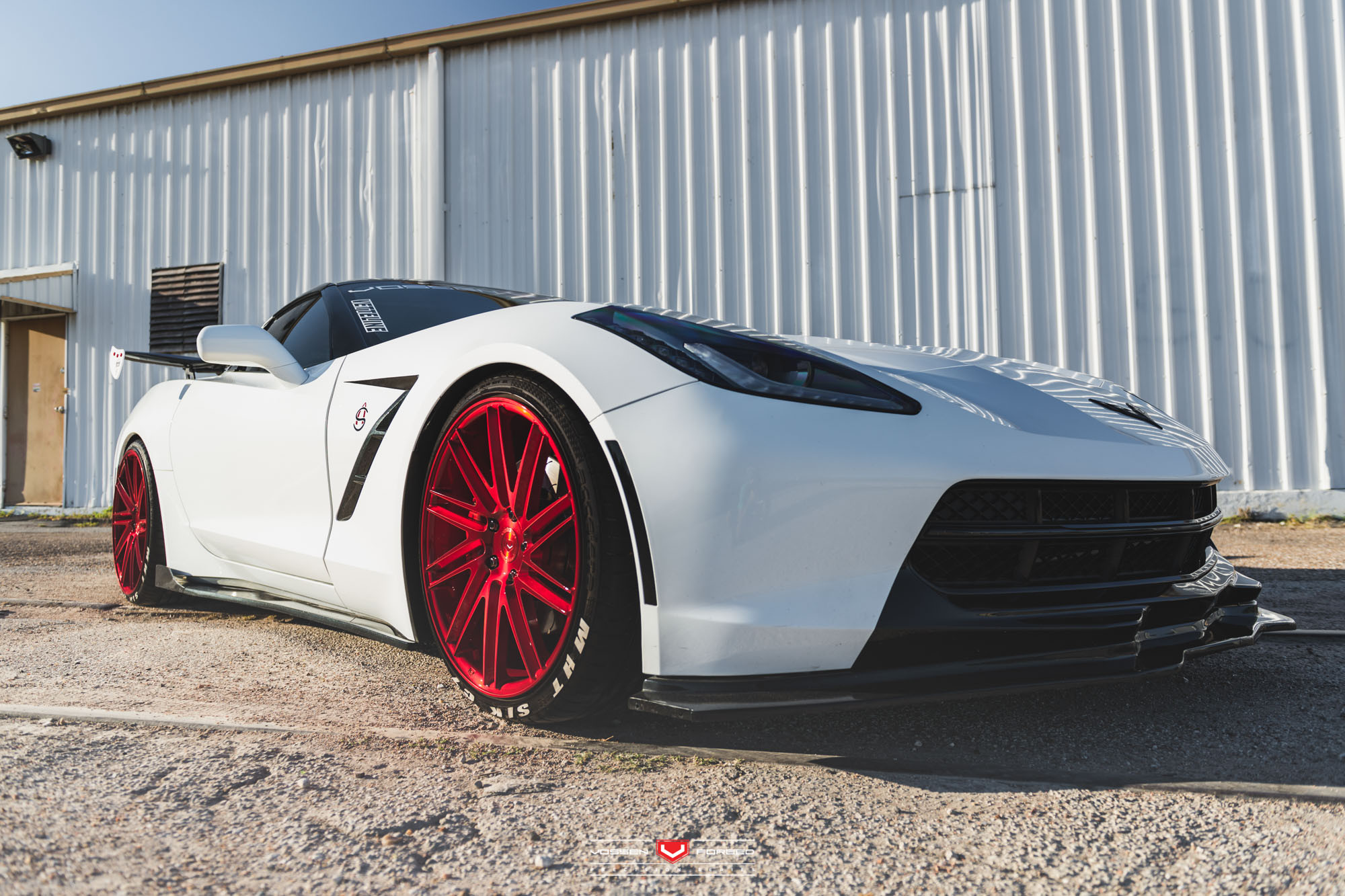 Race Spec Chevy Camaro C7 Targa Top - Photo by Vossen