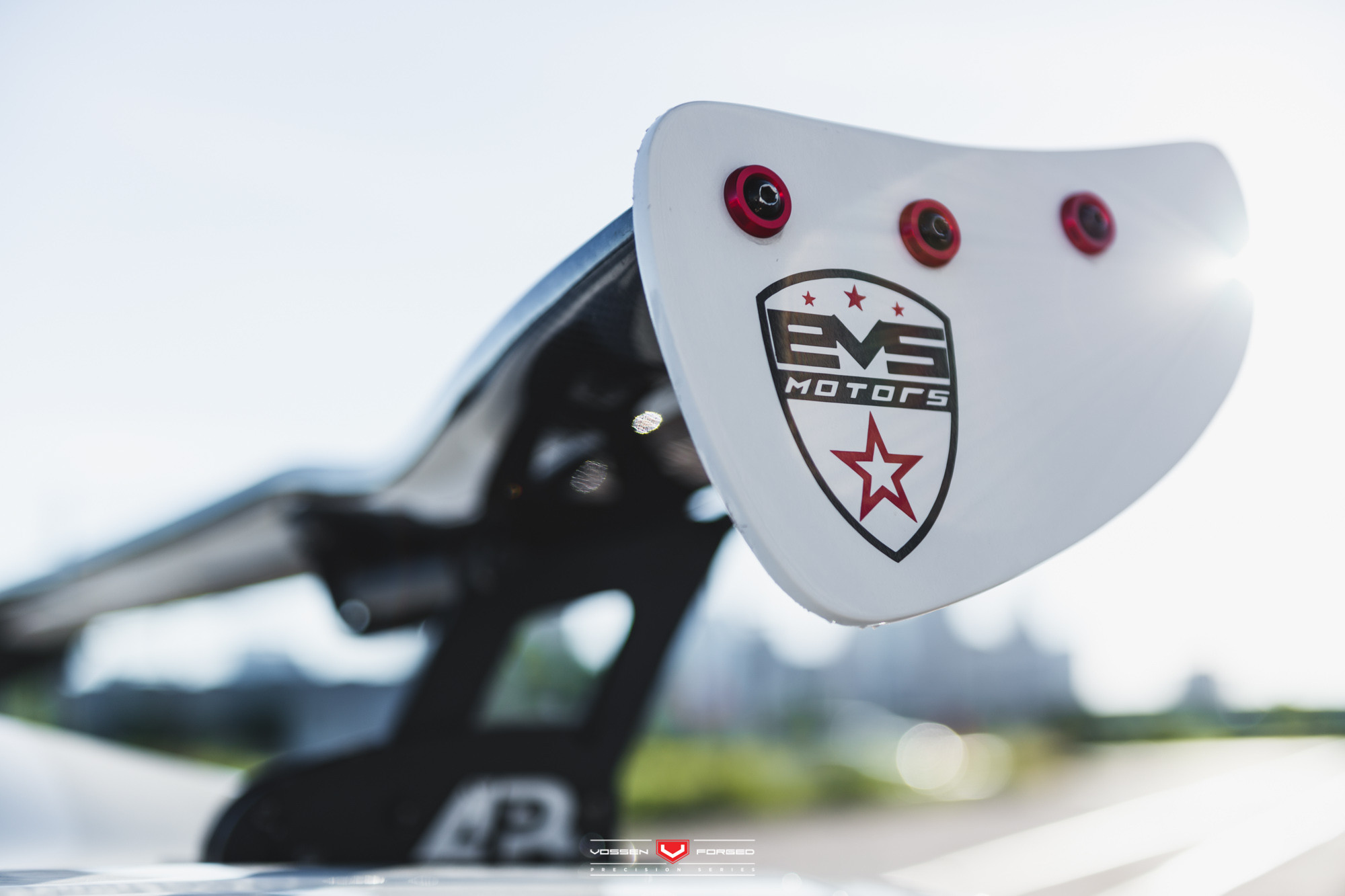 Chevy Camaro C7 With Adjustable Racing Spoiler - Photo by Vossen