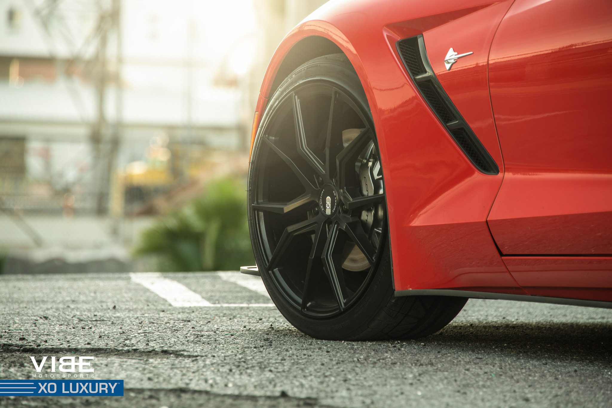 Gloss Black XO Luxury Custom Rims - Photo by XO Luxury