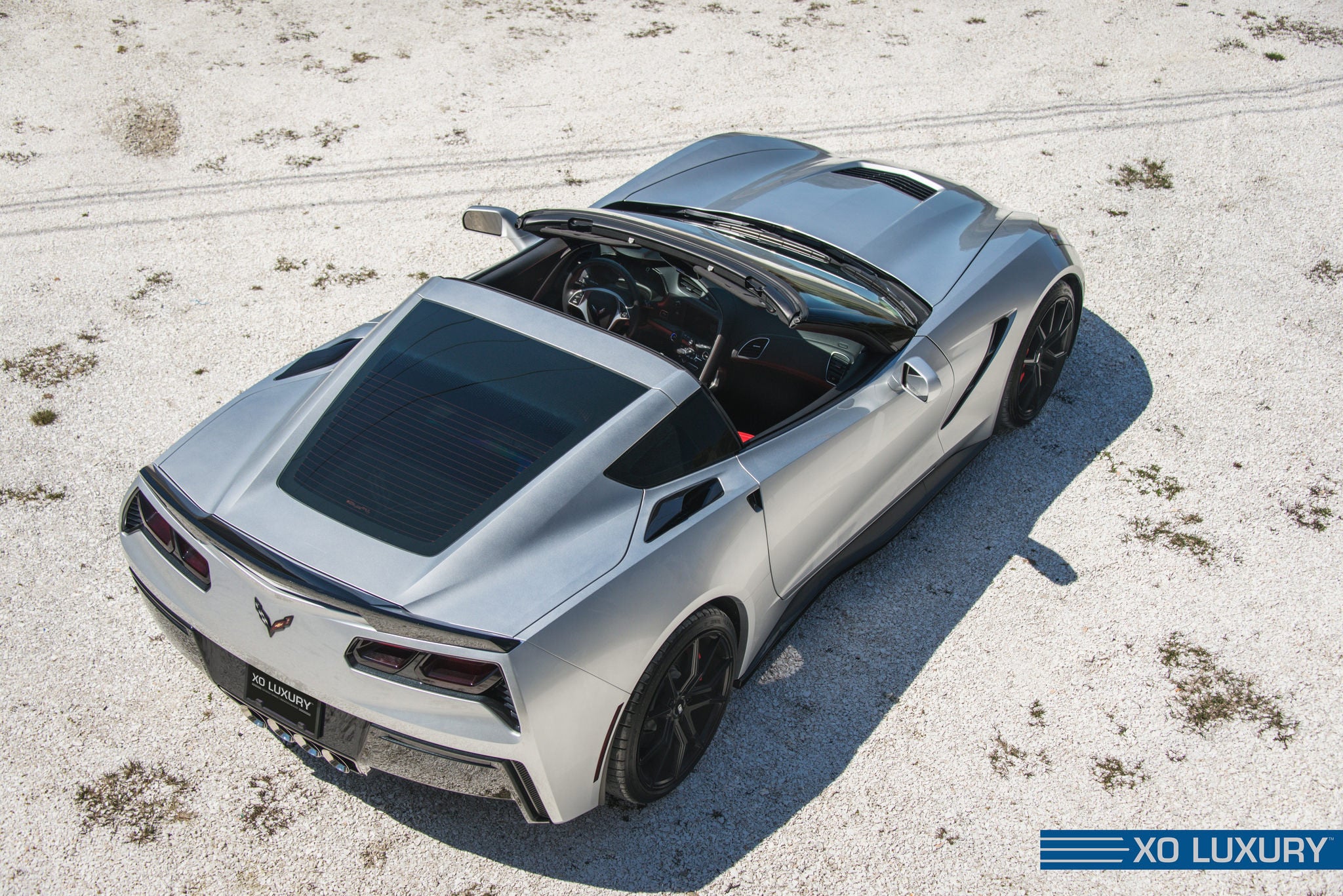 Chevy Corvette C7 Targa Top Down - Photo by XO Luxury