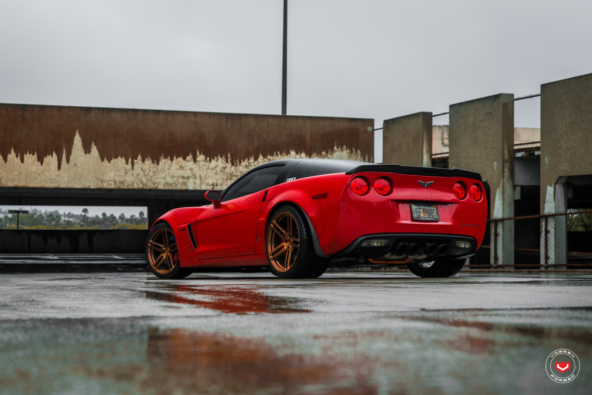HC Series Vossen Wheels on Chevy Corvette - Photo by Vossen