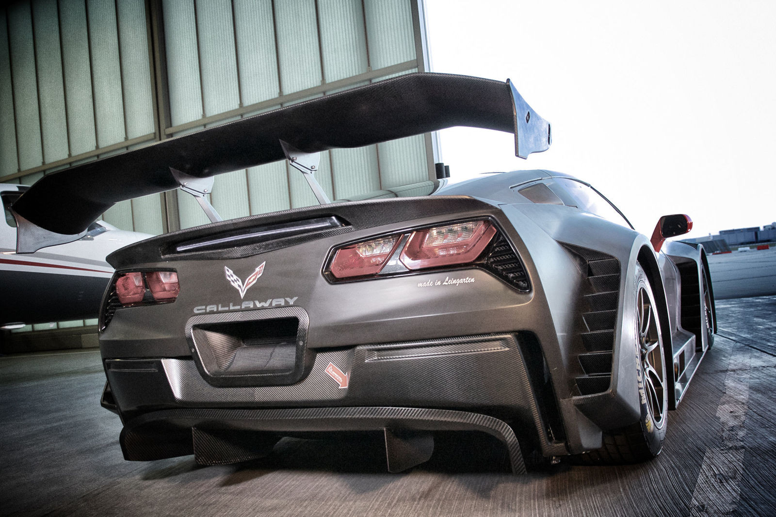 Callaway Full Carbon Fiber Rear Air Dam - Photo by Callaway
