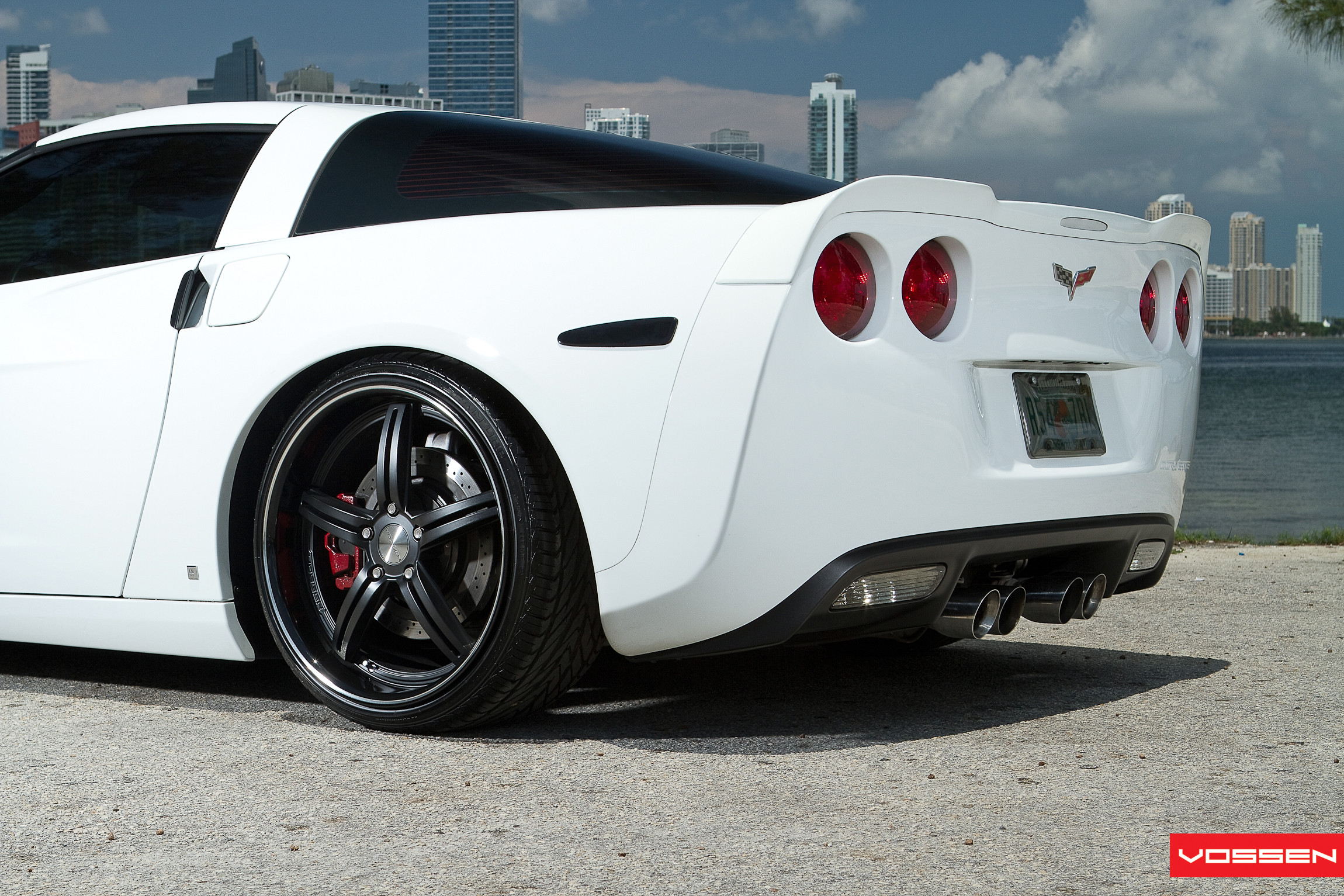 Chevy Corvette Custom Exhaust System - Photo by Vossen