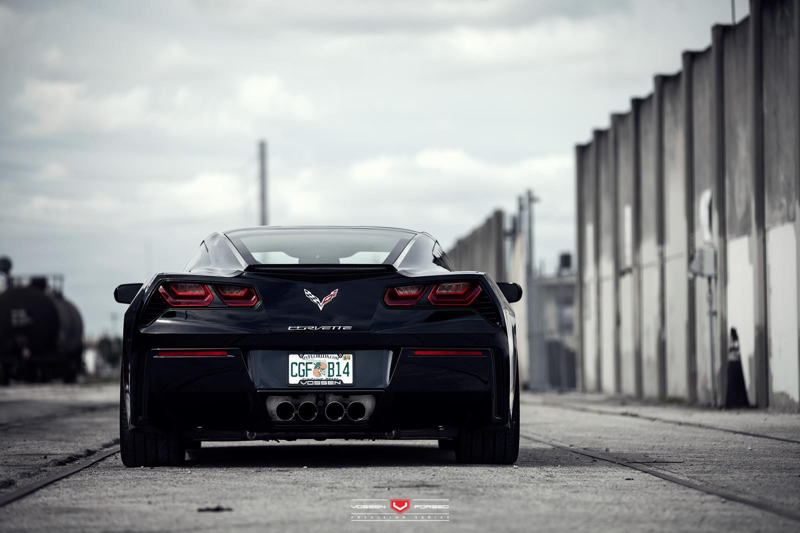 Vossen License Plate Frame - Photo by Vossen