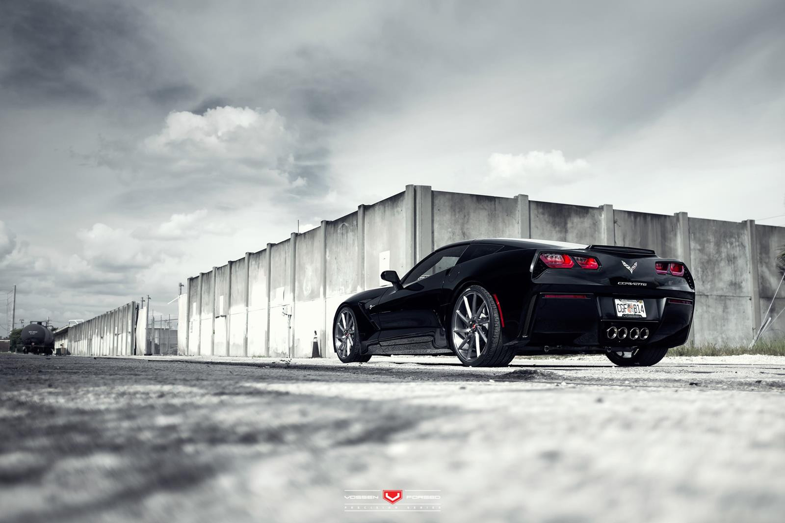 Corvette C7 Stingray Rear View - Photo by Vossen