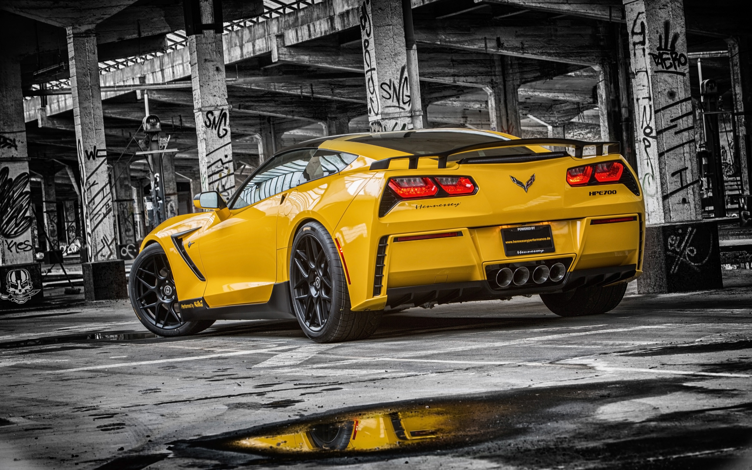 Supercharged Corvette HPS700 - Photo by Ruffer Performance:
