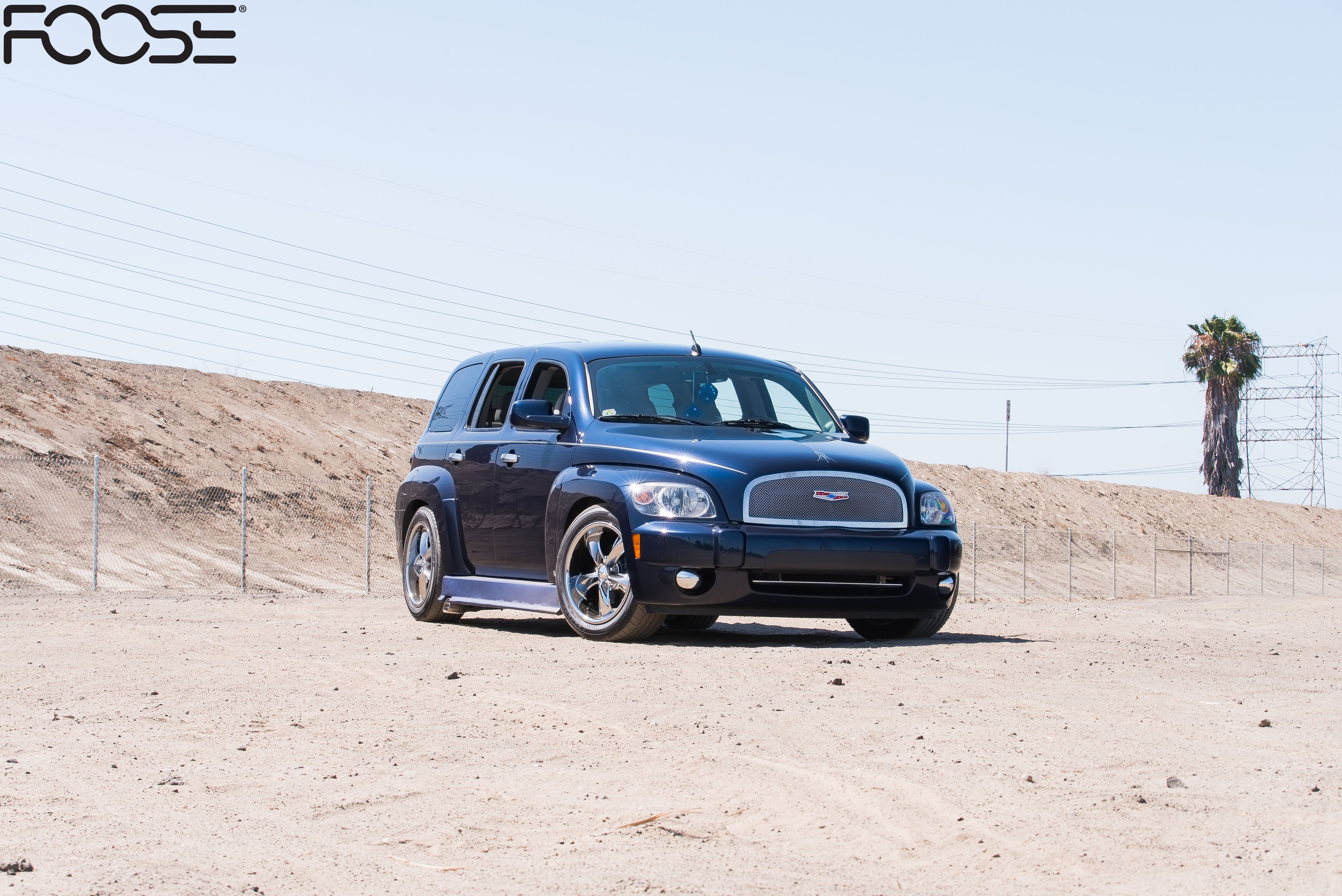 Black Chevy HHR on Foose Design Wheels - Photo by Foose