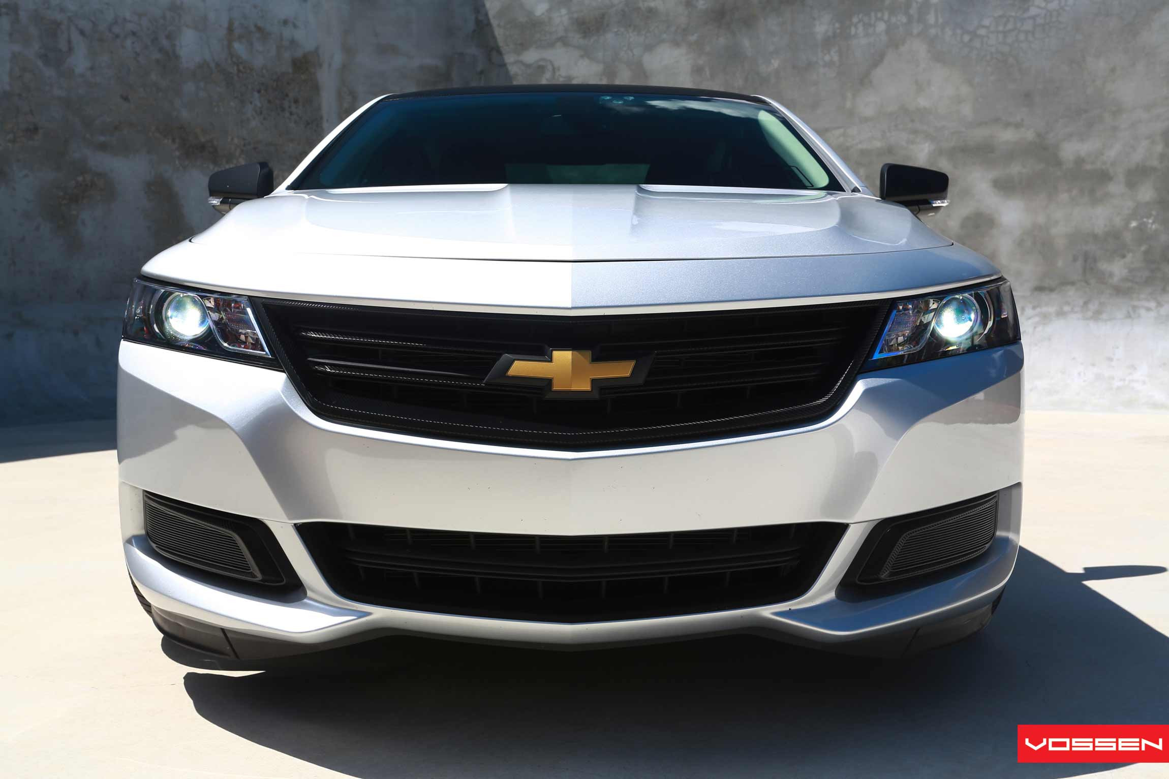 Chevy Impala Never Looked So Good, Fitted with Carbon Fiber Grille and