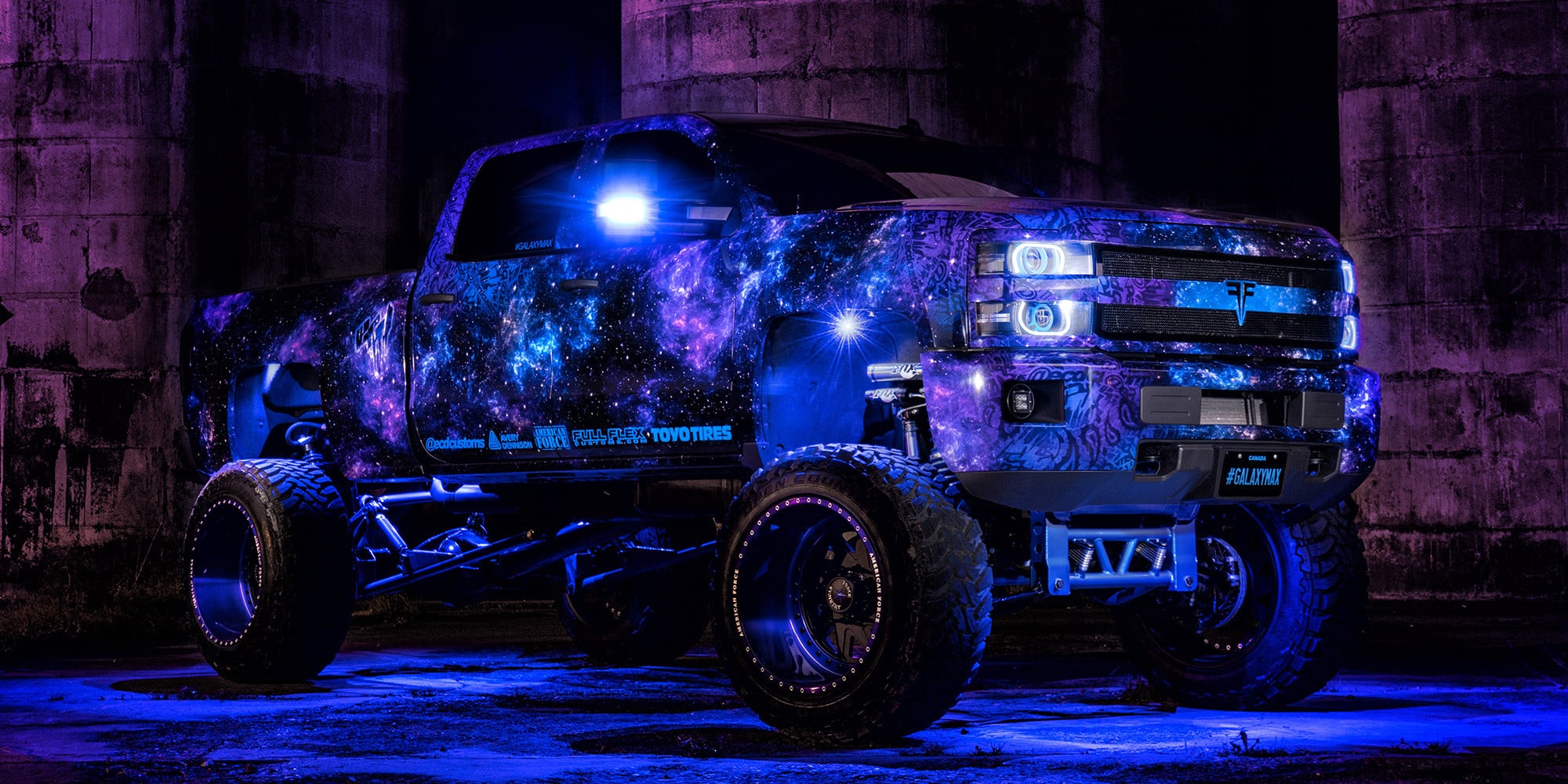 Chevy Silverado With a Big Lift and Mud Tires - Photo by Dale Martin