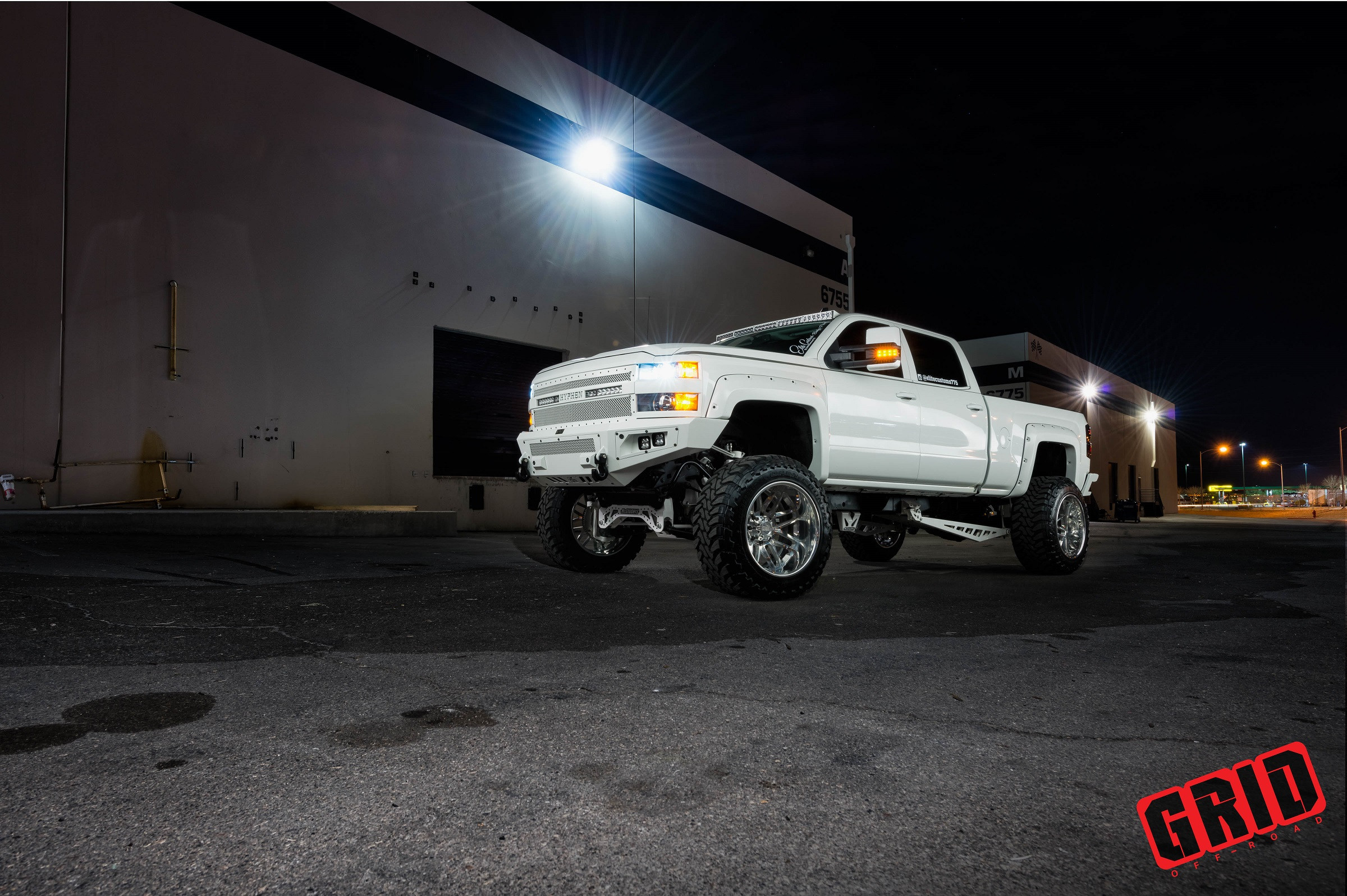 Iceberg in the Desert - Chevy Silverado - Photo by Grid Off-road