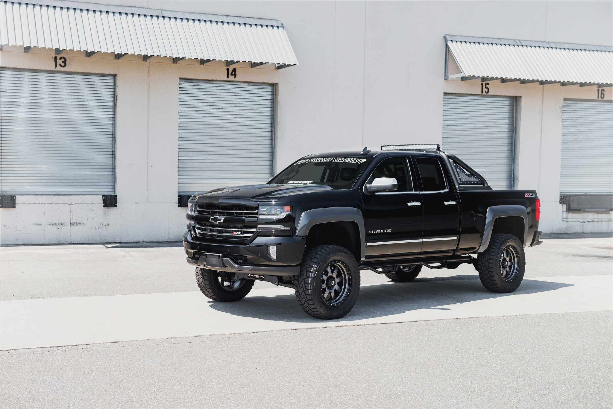 ProCharged Silverado Z71 on Fuel Trophy Wheels - Photo by Fuel Off-Road