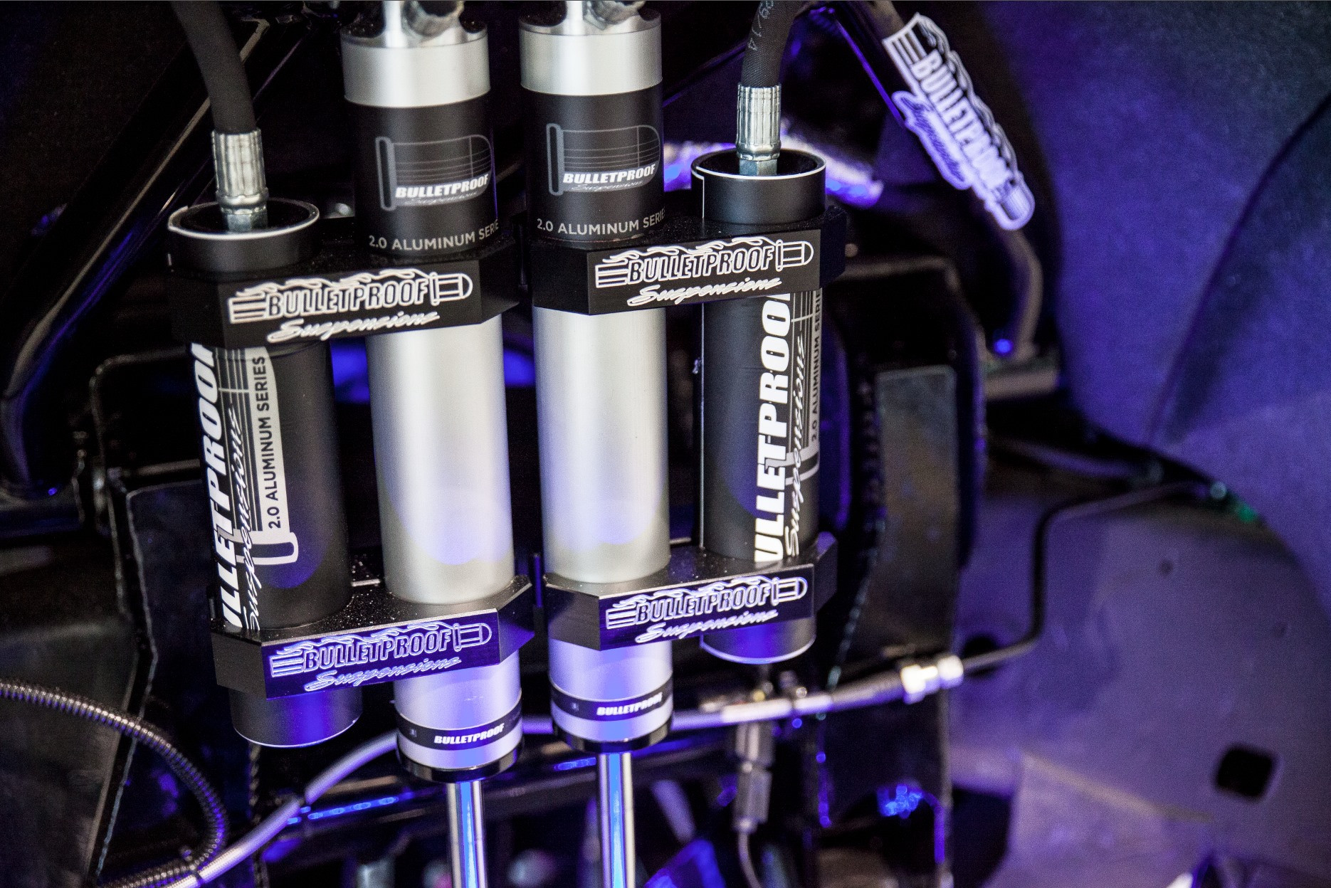 Bulletproof Offroad Shocks With Remote Reservoirs - Photo by Oracle