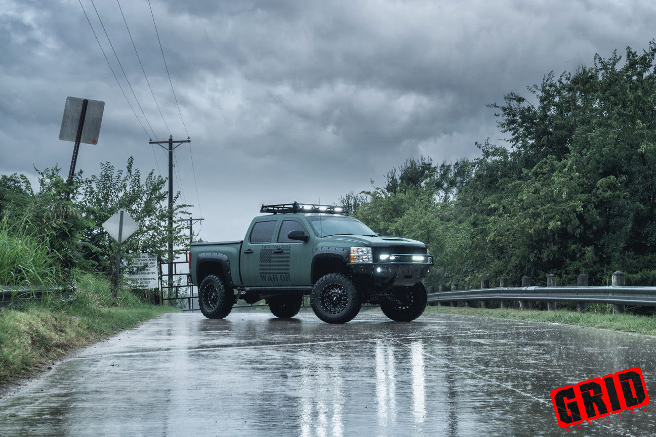 Combat Ready Chevy Silverado - Photo by Grid Off-road