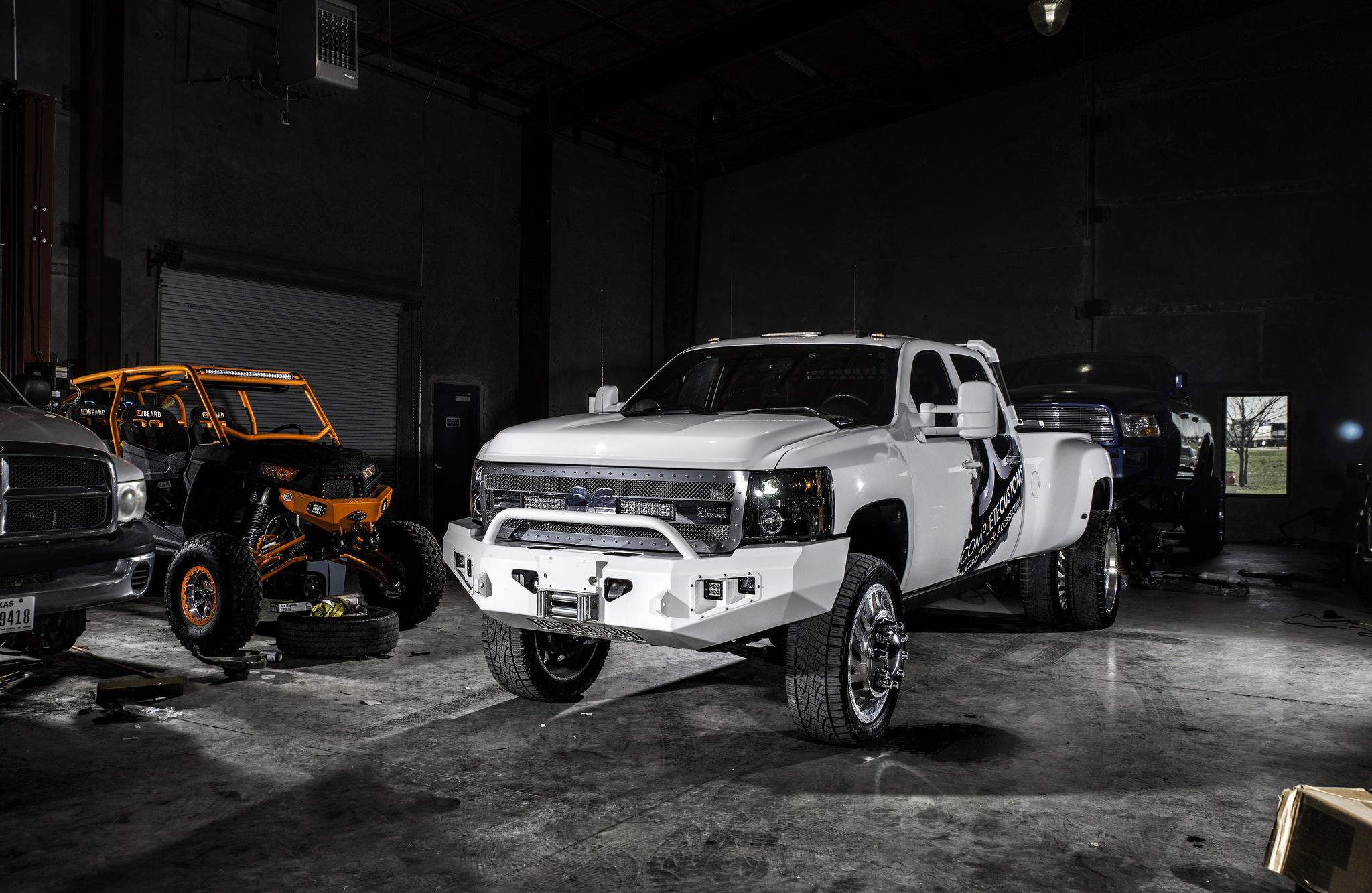 Chevy Silverado 3500HD Dually Show Truck - Photo by American Force