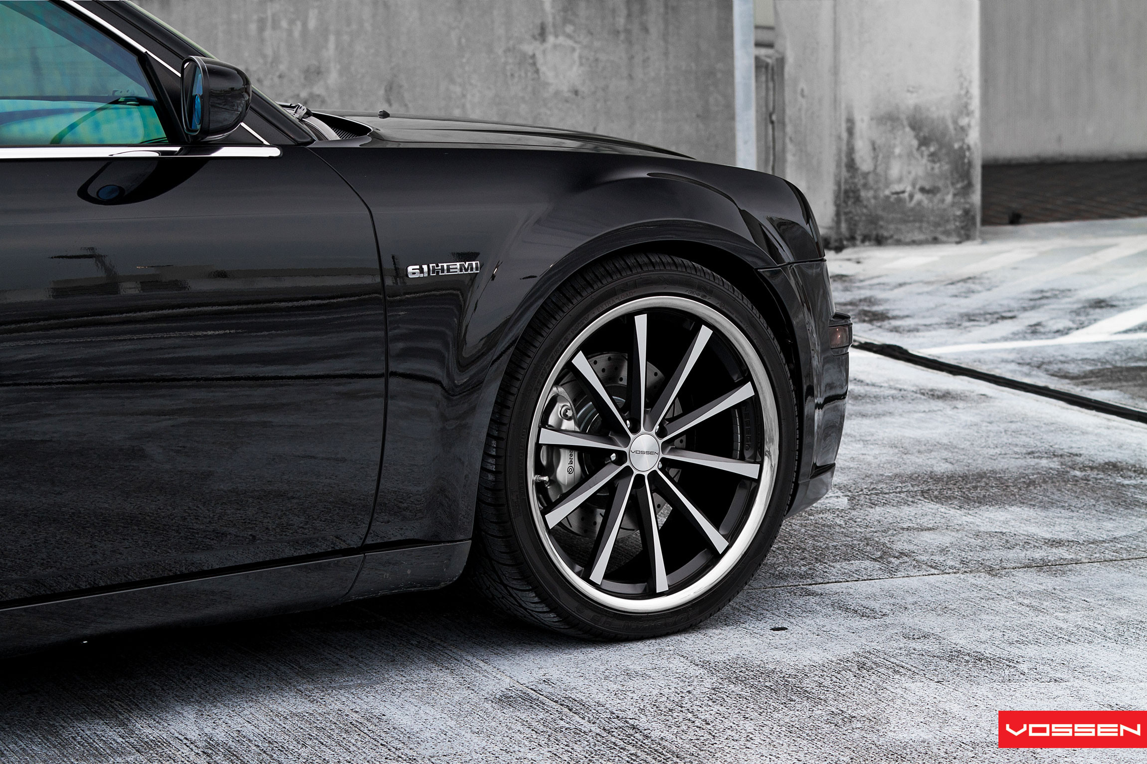 Vossen Rims with Brembo Brakes on Chrysler 300 - Photo by Vossen