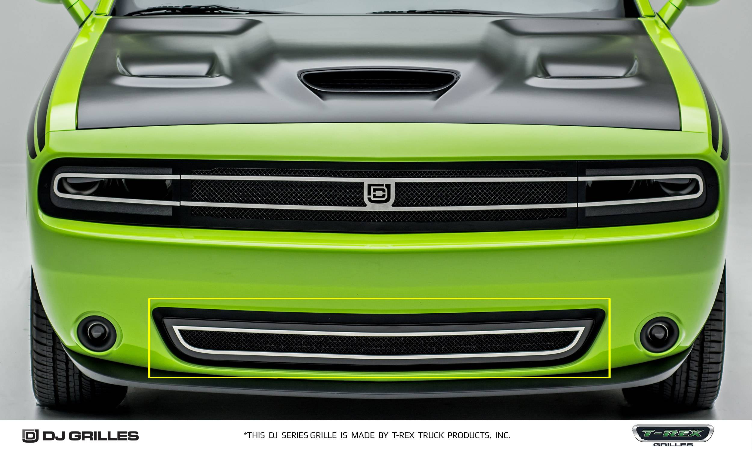 Dodge Challenger With headlight Shutters - Photo by T-rex