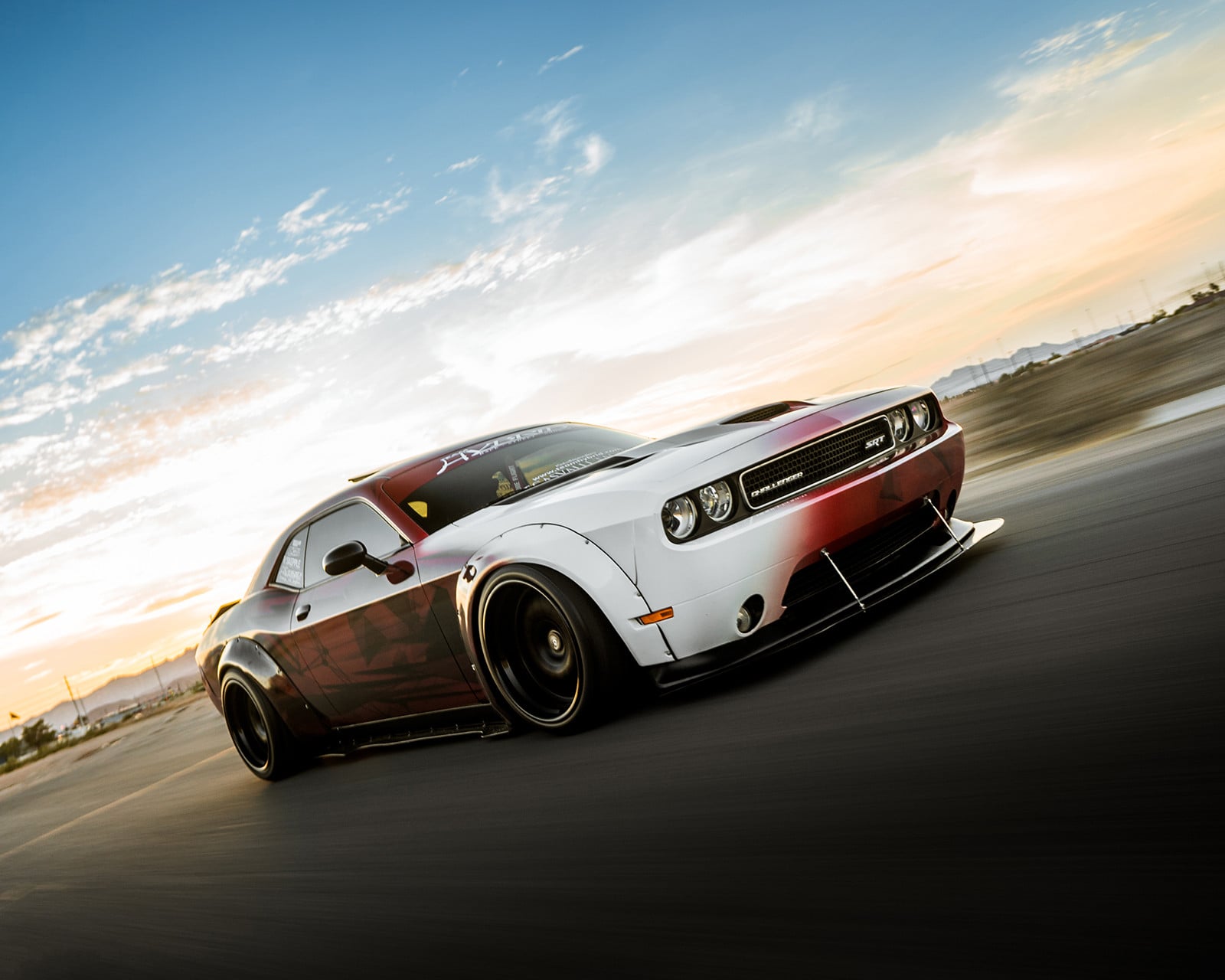 Custom Painted Dodge Challenger SRT - Photo by Pjdmedia