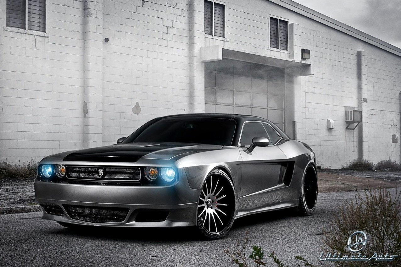 Supercharged Widebody Dodge Challenger on Savini Custom Wheels